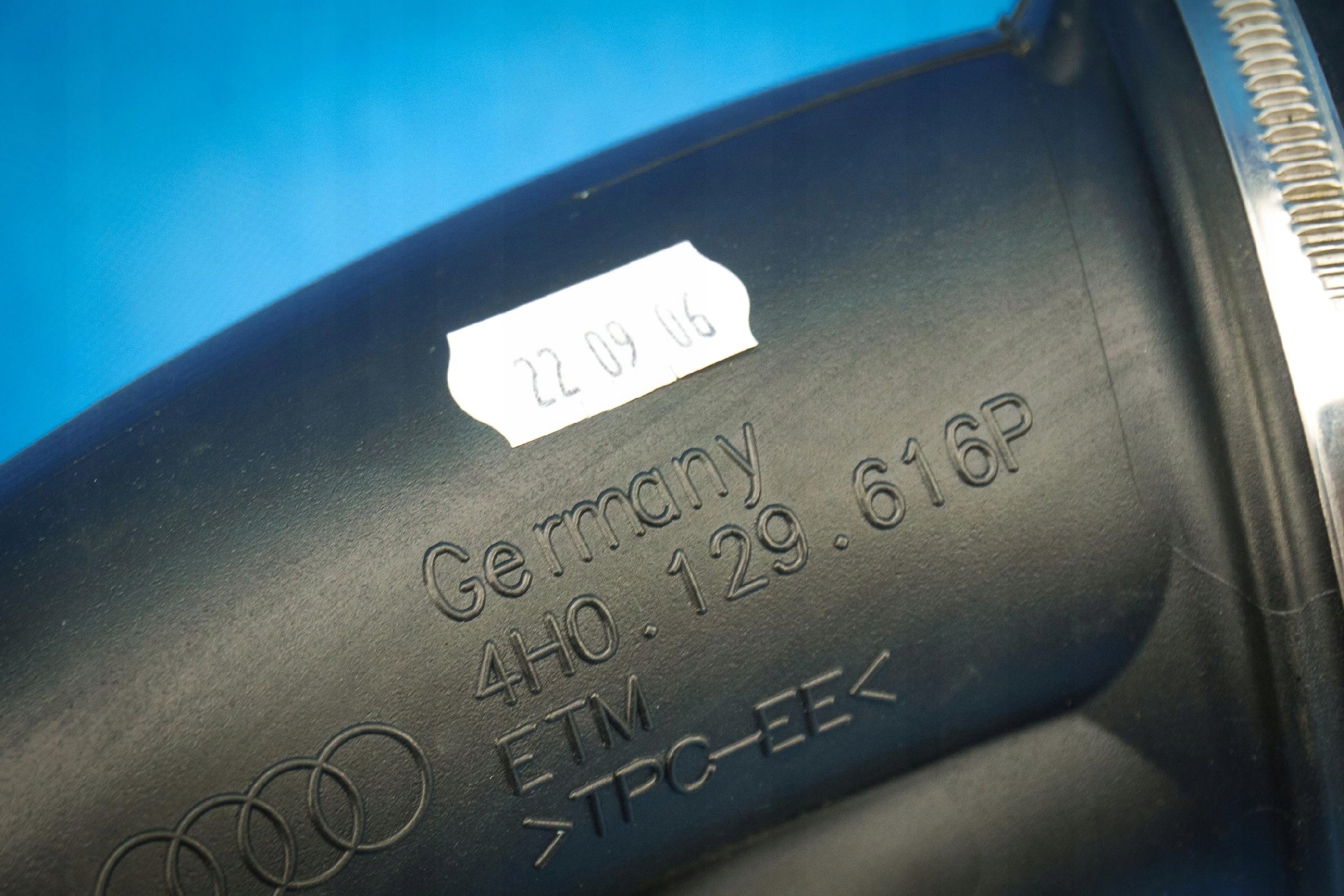 Ilmaputki OEM 4H0129616P Audi A8 4H 320kW:lle image 5
