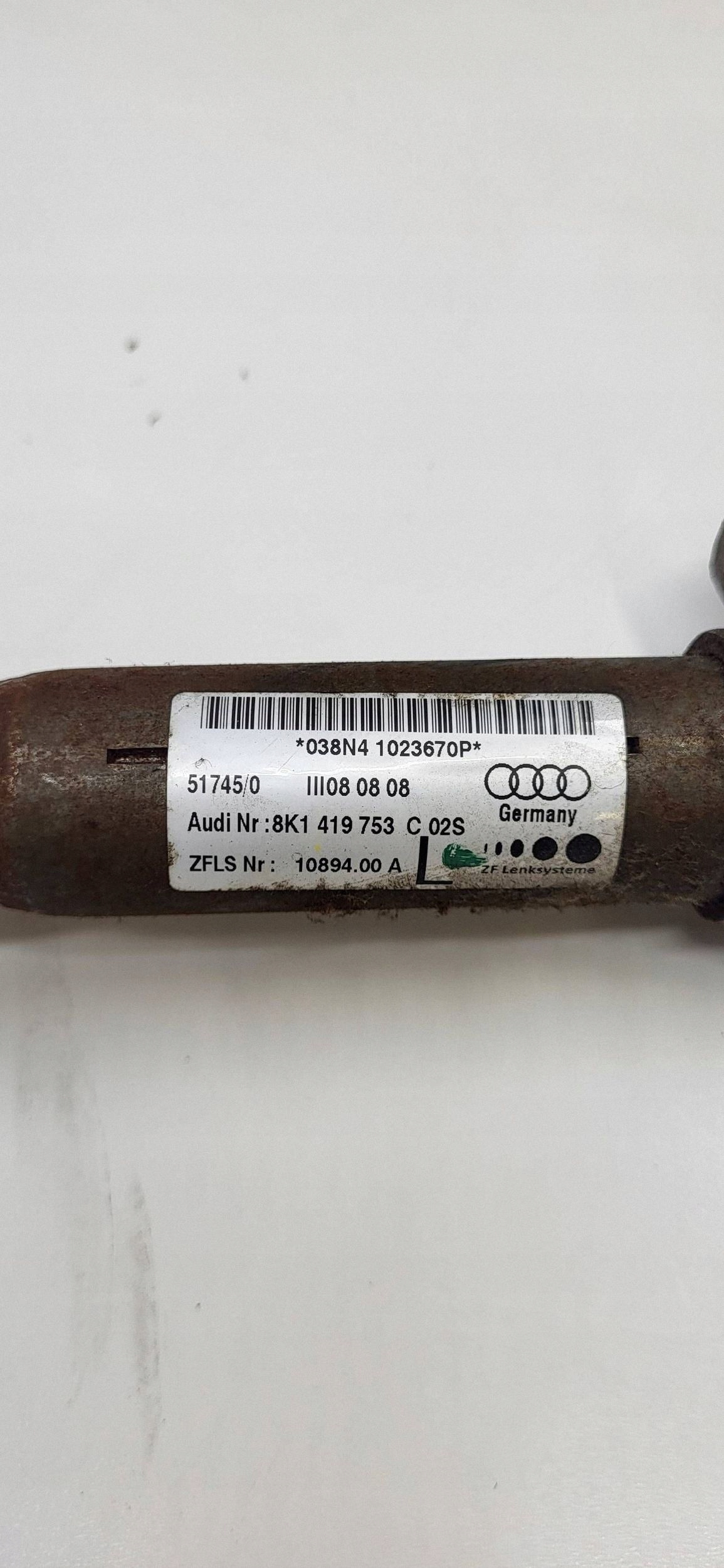 Audi A4 B8 rattstångsled OEM 8K1419753C image 6