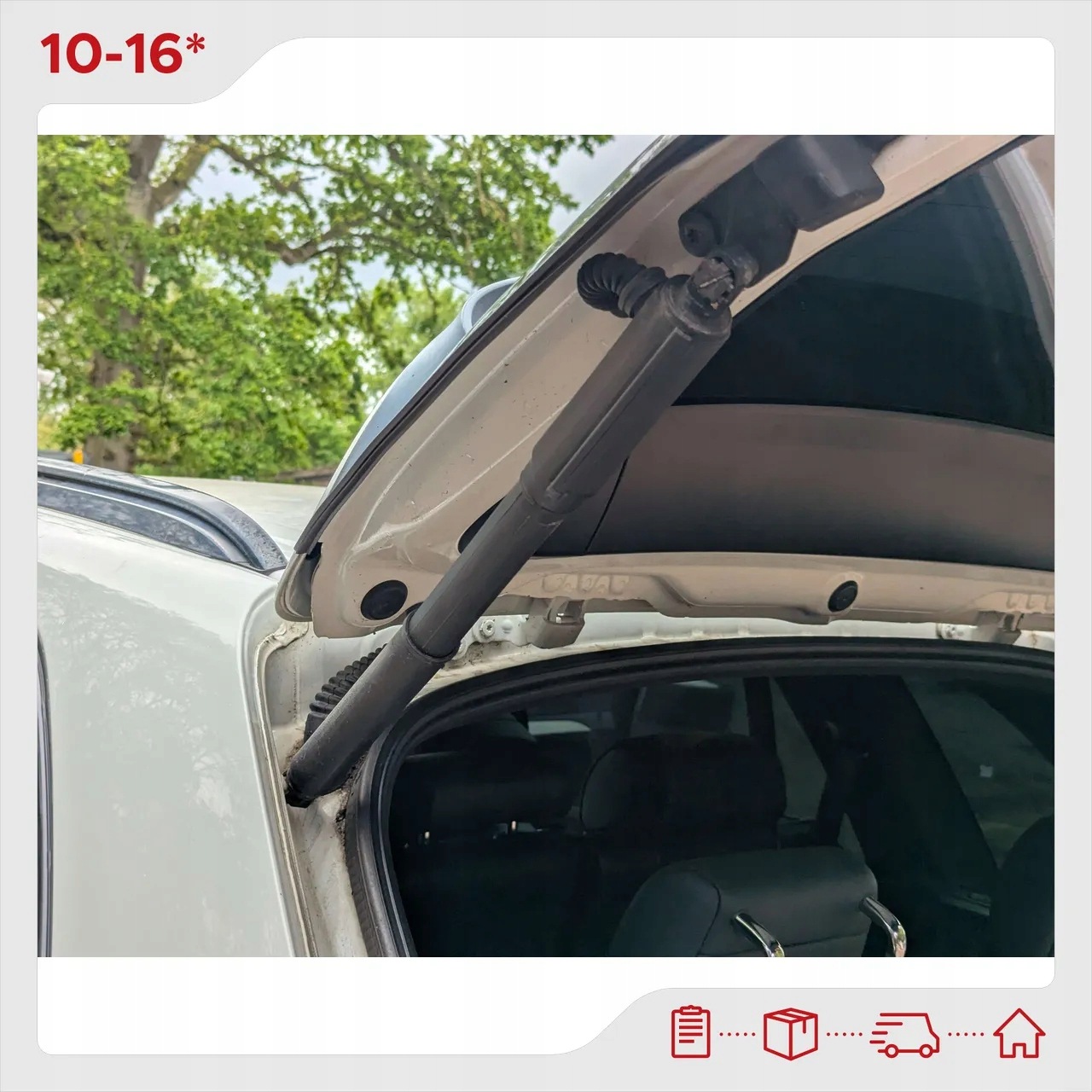 Actuador izquierdo maletero OEM 7332695 para BMW X5 E70 image 2