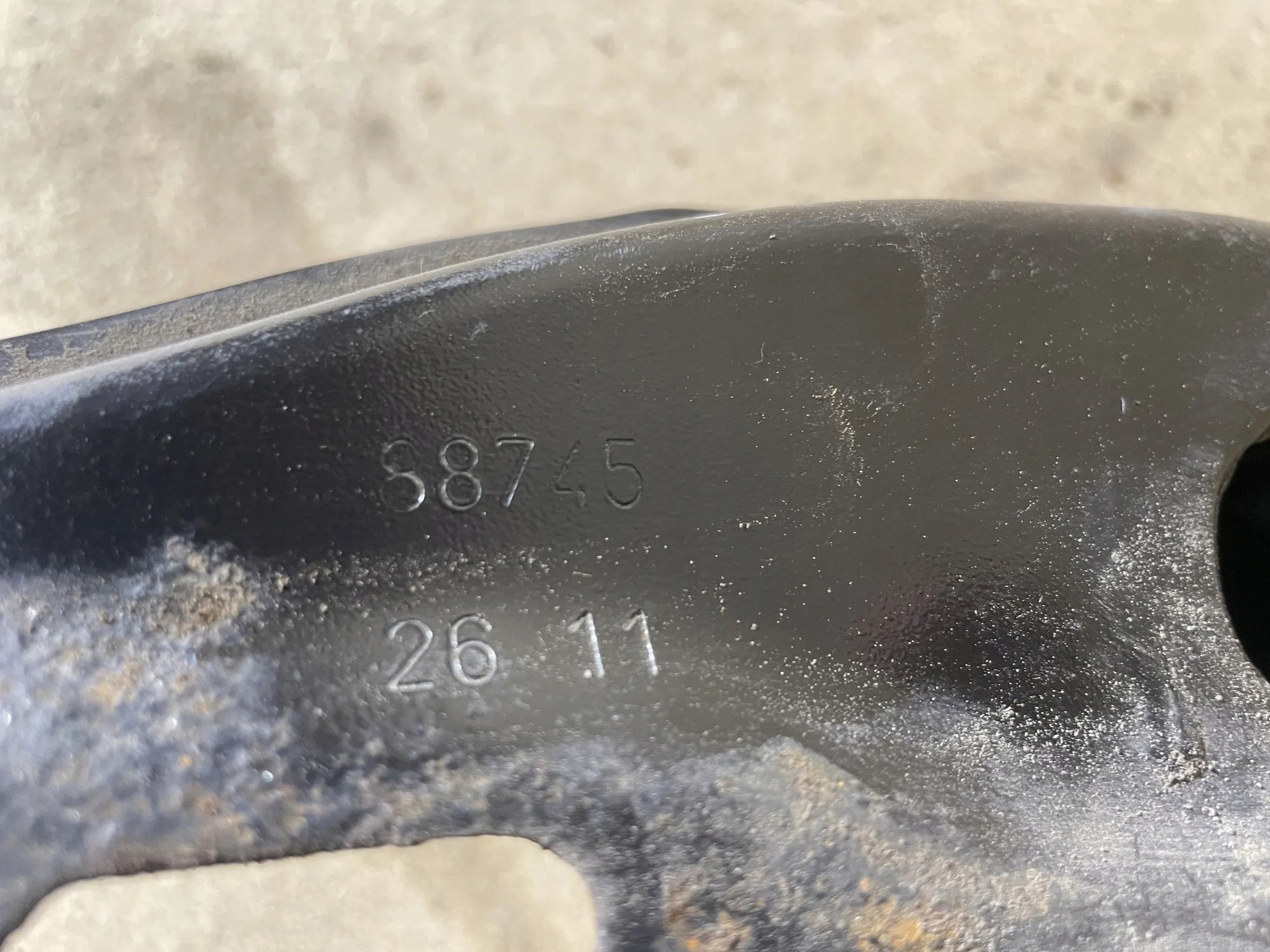 Viga parachoques trasera OEM 7184769 BMW 5 F10 image 3