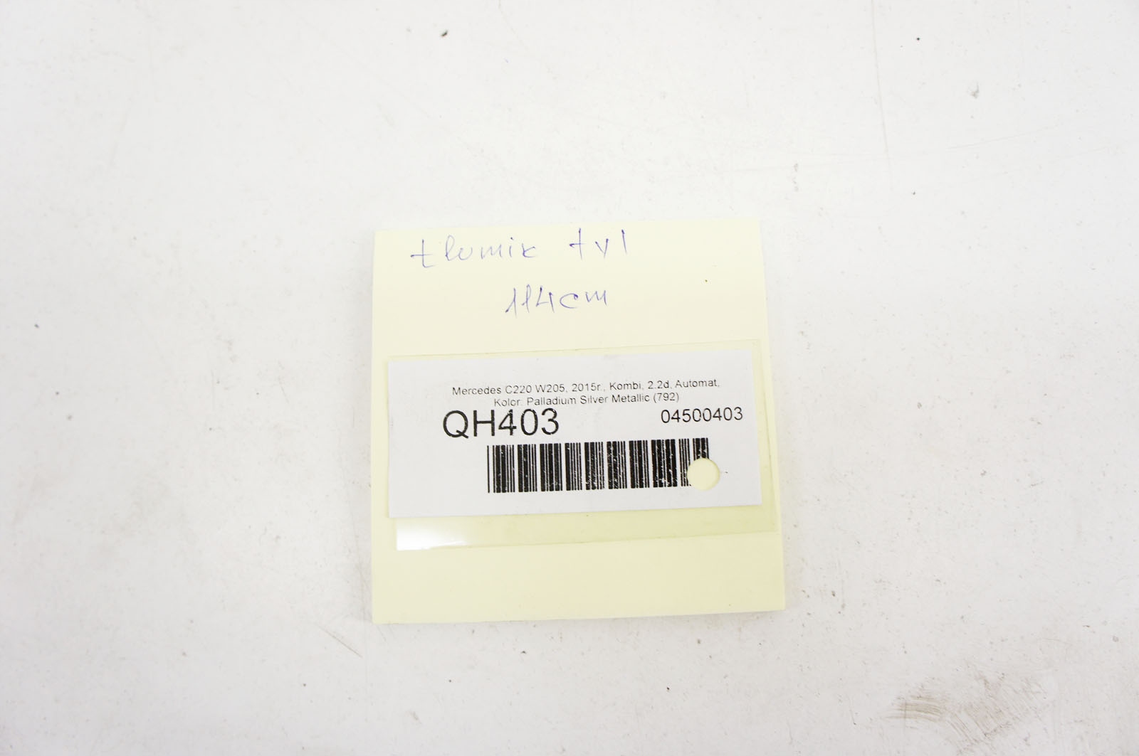Mercedes pakoputki OEM A2054911701 - Käytetty image 5