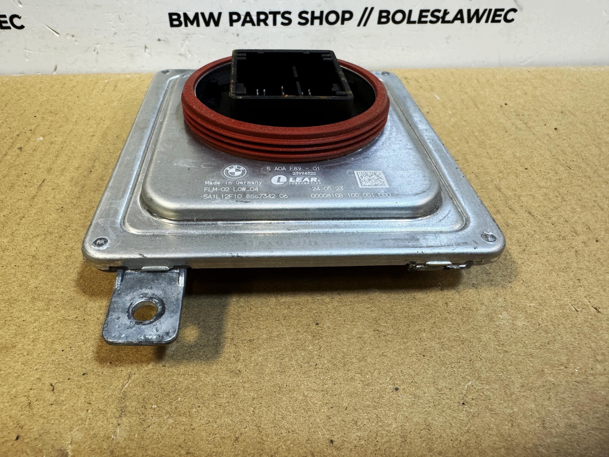 BMW OE 5A0AF89 Valomuunnin - Käytetty kunto