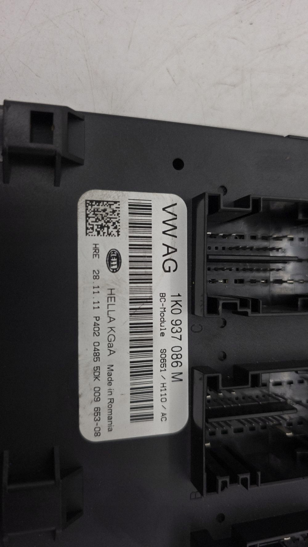 Module Confort OEM 1K0937086M pour Golf VI HB image 10