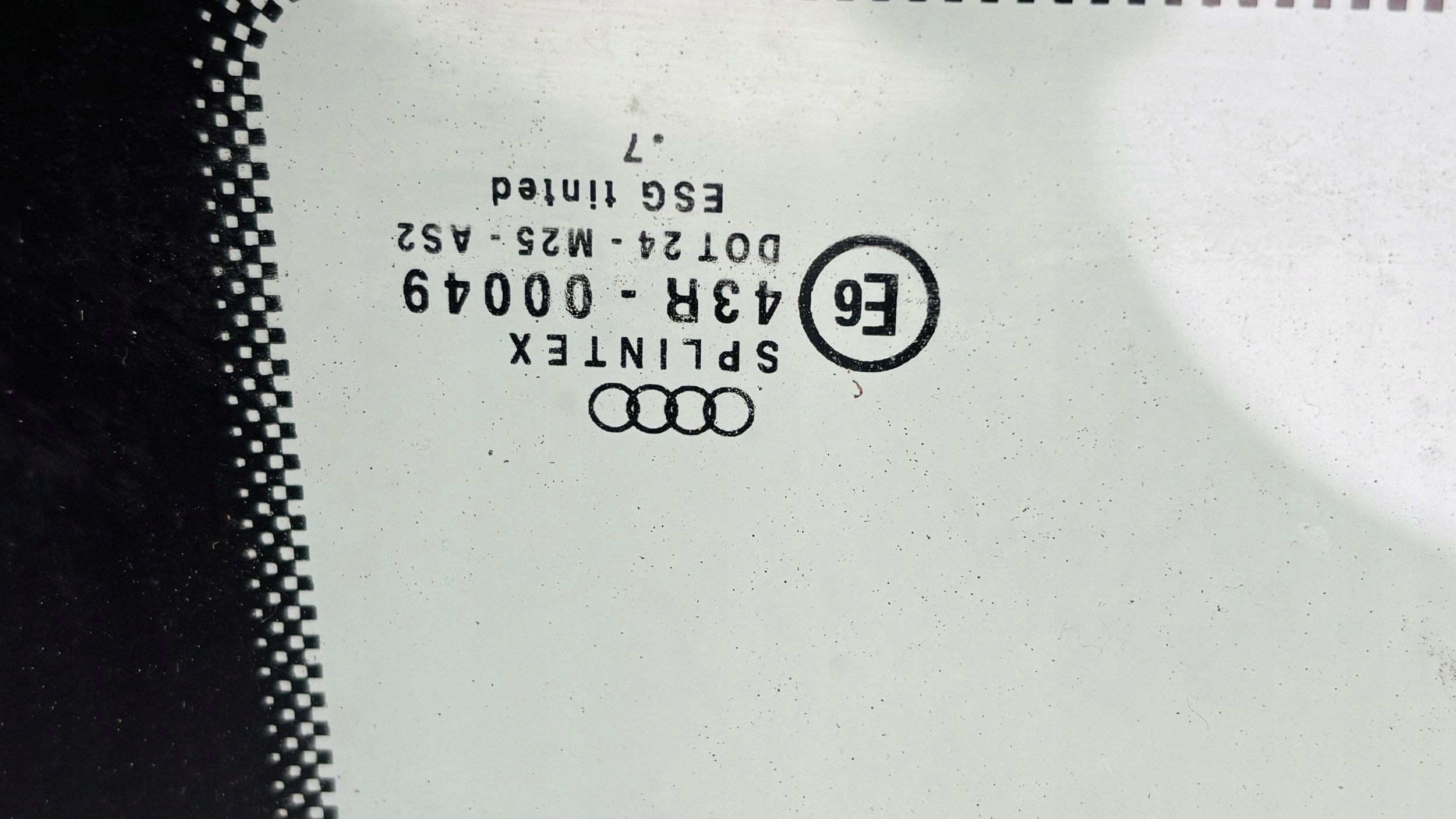 Karossglas Höger Bak OEM 8L3847100 Audi A3 8L image 3