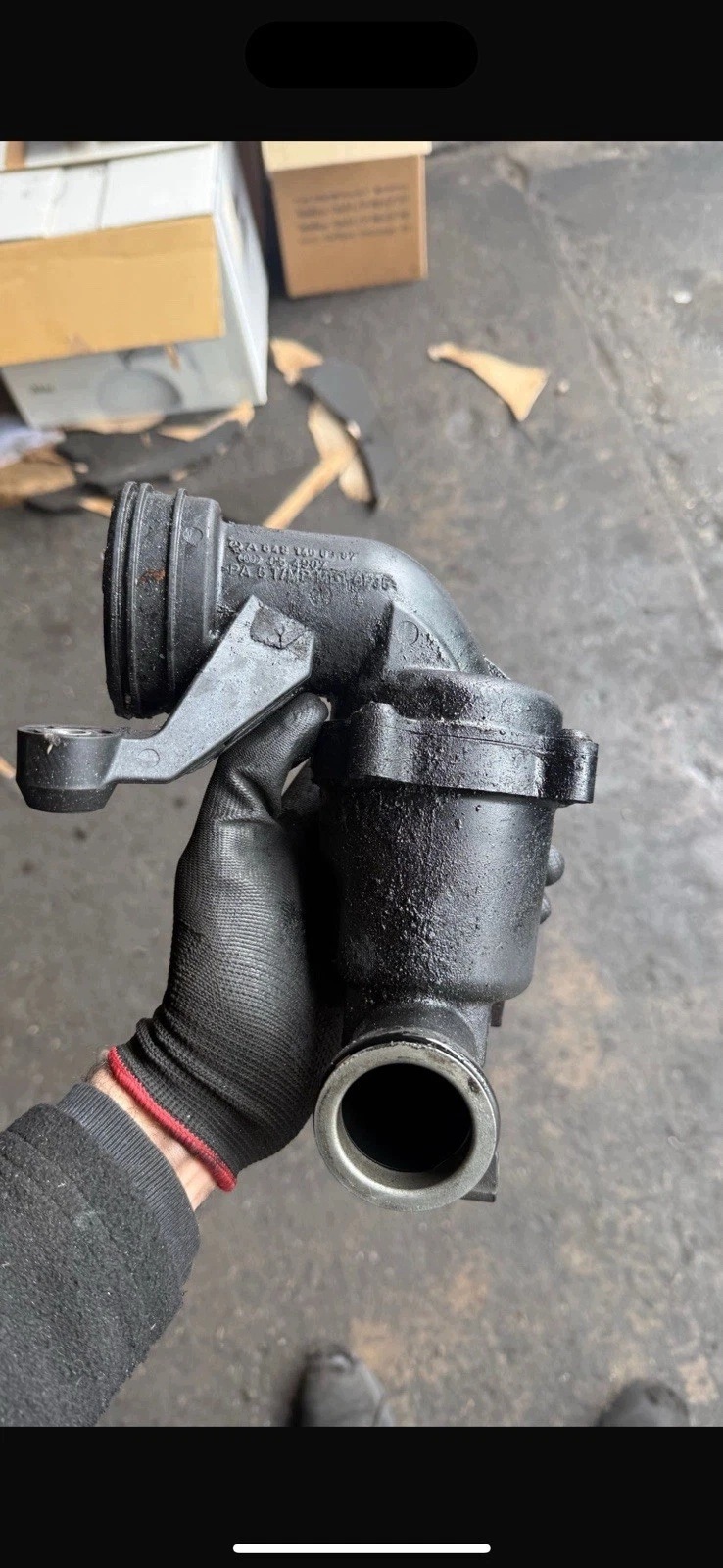 Mercedes W211 3.2CDI ilmakanava OEM A6481400387