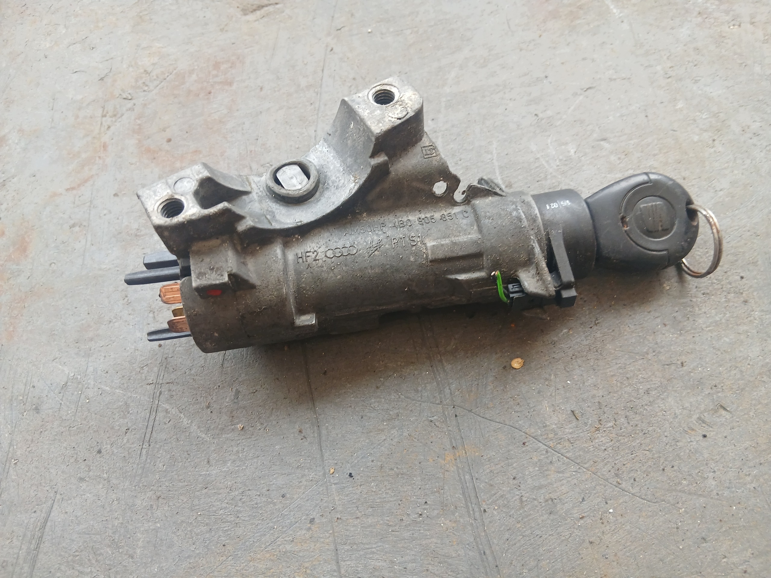Llave de contacto Audi Seat Skoda 4B0905851C image 2