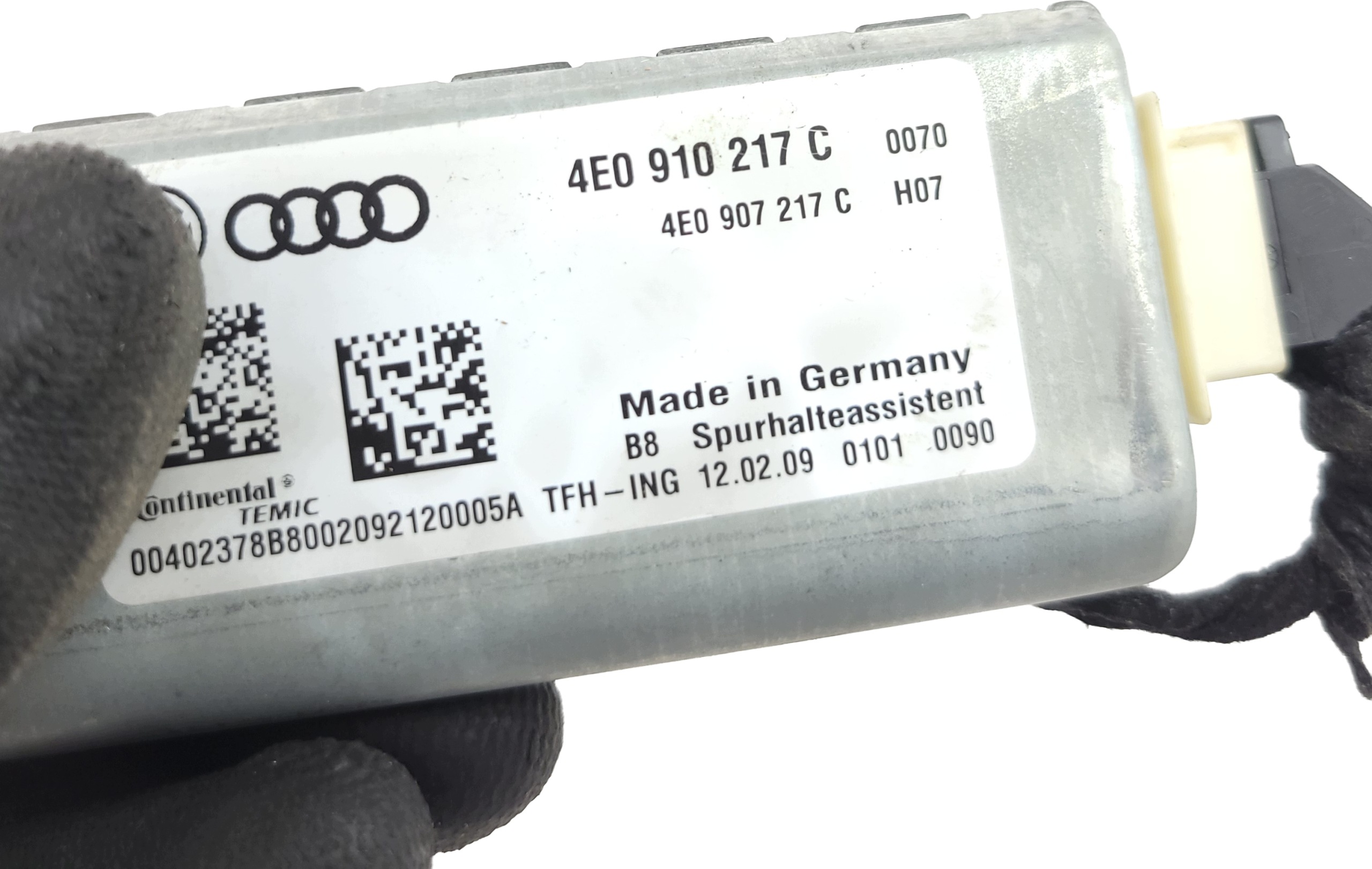 Caméra d'aide au changement de voie Audi A8 D3 OEM 4E0910217C image 5