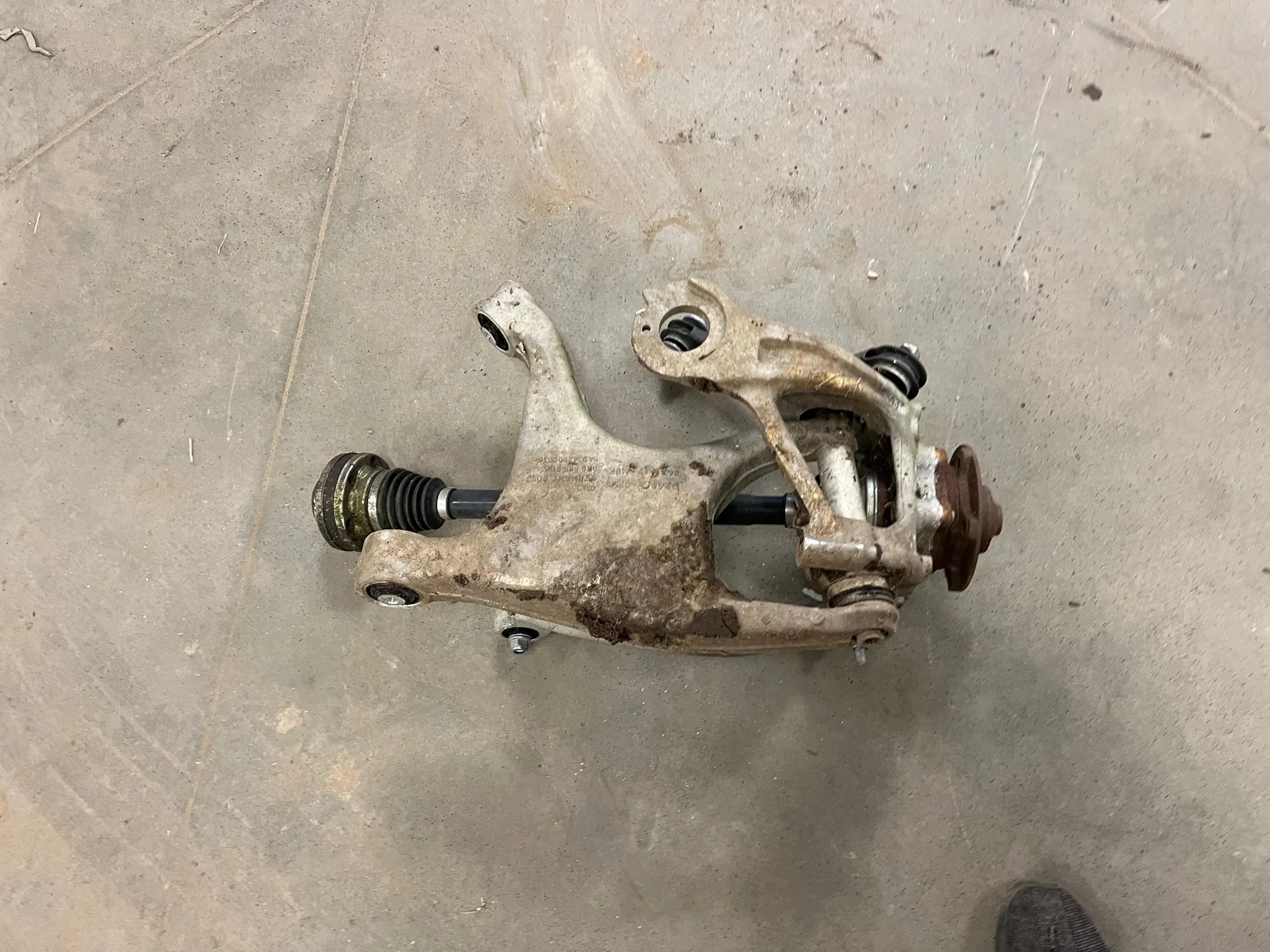 Barra de dirección trasera izquierda OEM 8R0505431F Audi A7 image 3