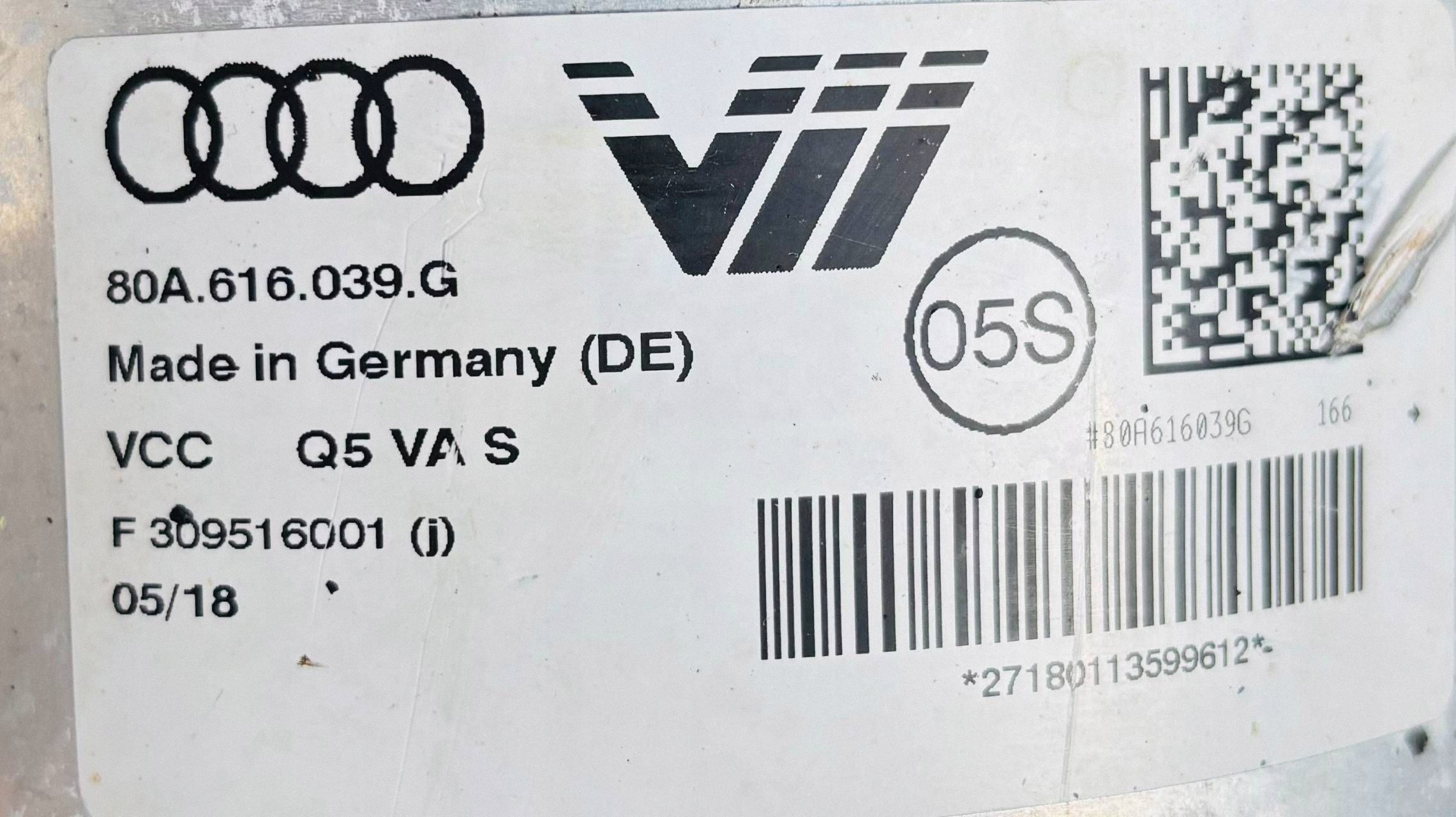 Audi Q5 SQ5 Vorne Links Stoßdämpfer OEM 80A616039G image 3