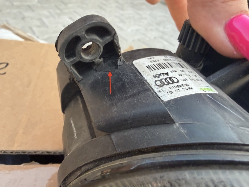 OEM 8T0941699 Halogen Dimljus Vänster Fram Audi image 4