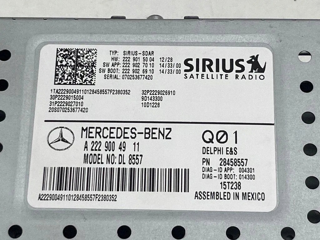 Mercedes-Benz Verstärker OEM A2229004911 - Gebraucht image 4