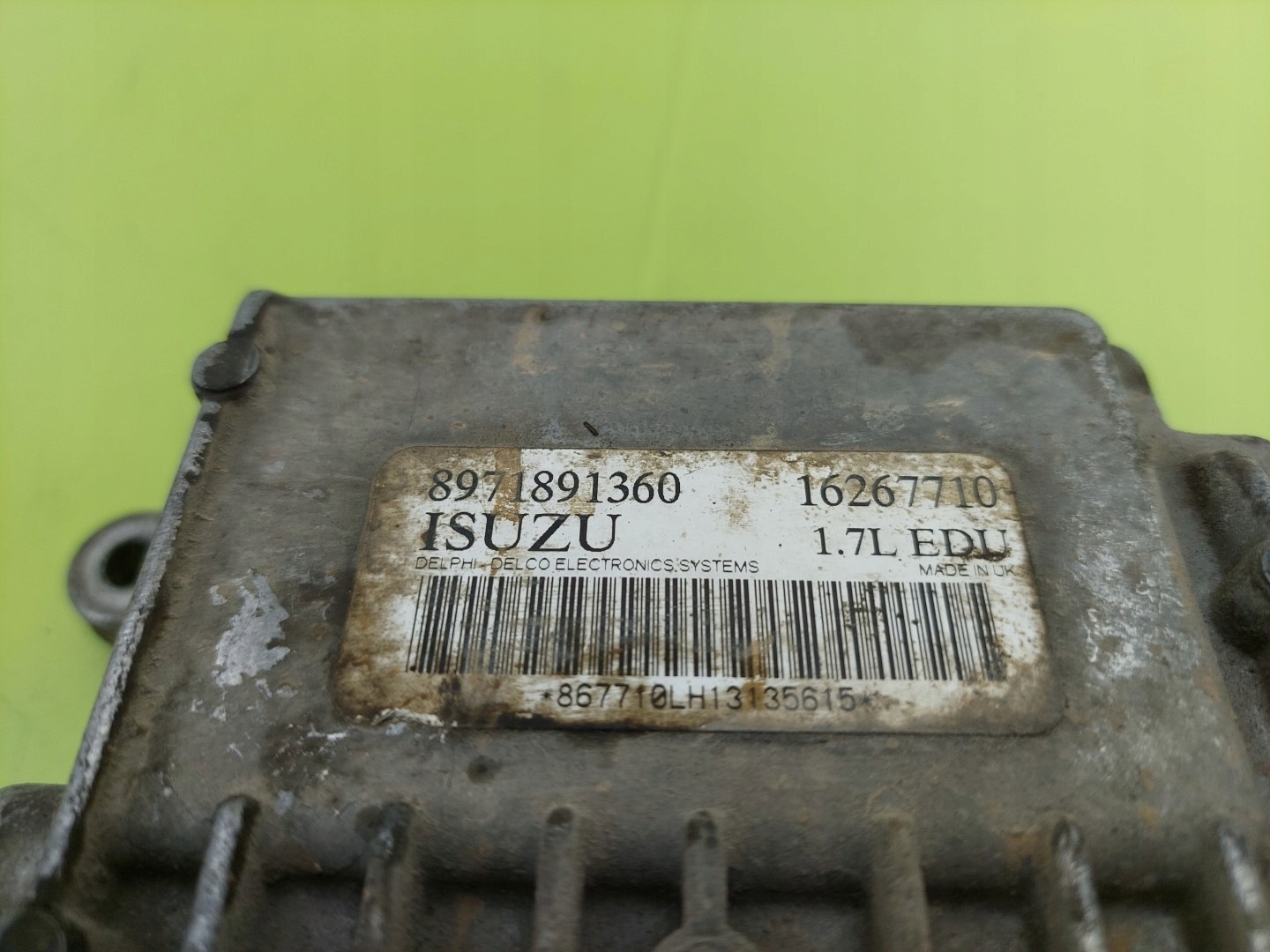 Einspritzpumpensteuergerät Opel Astra G OEM 8971891360 image 3