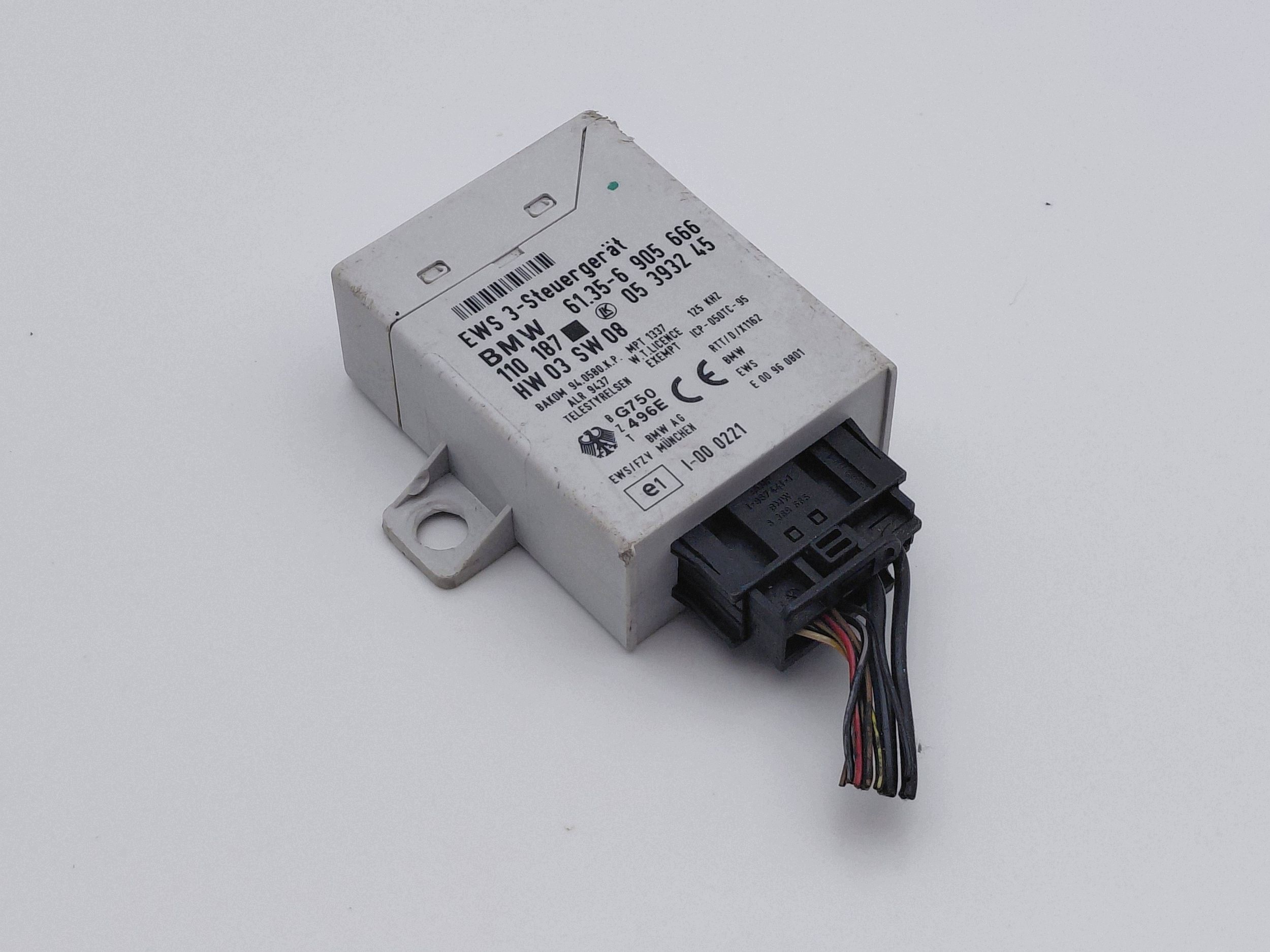 Module d'immobilisation BMW OEM 61356905666 Occasion image 2