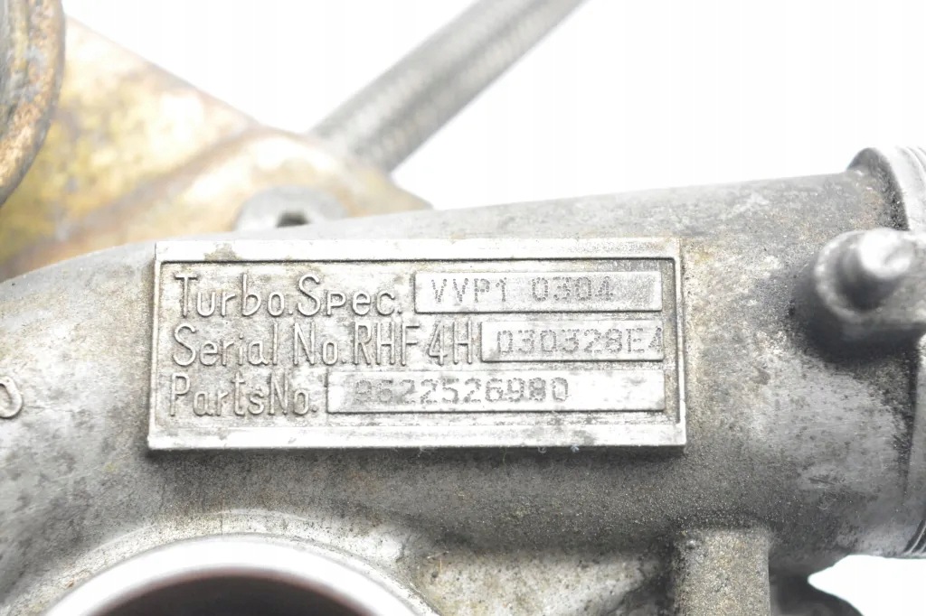 Turboahdin OEM 9622526980 Peugeot 206 1.4L Diesel