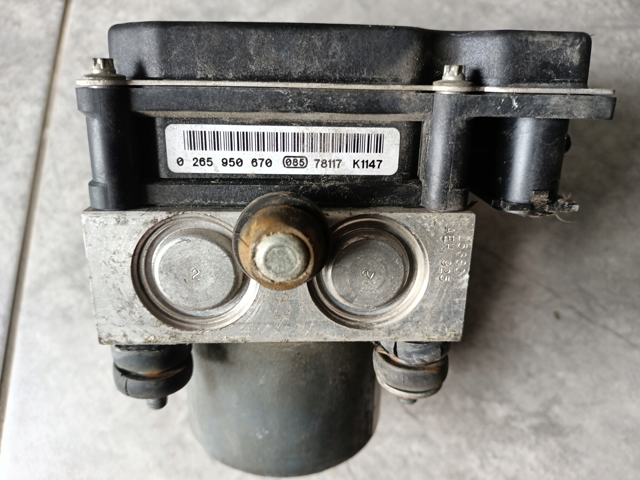 ABS-pumppu OEM 0265950670 Fiat Bravo II 1.9L image 2