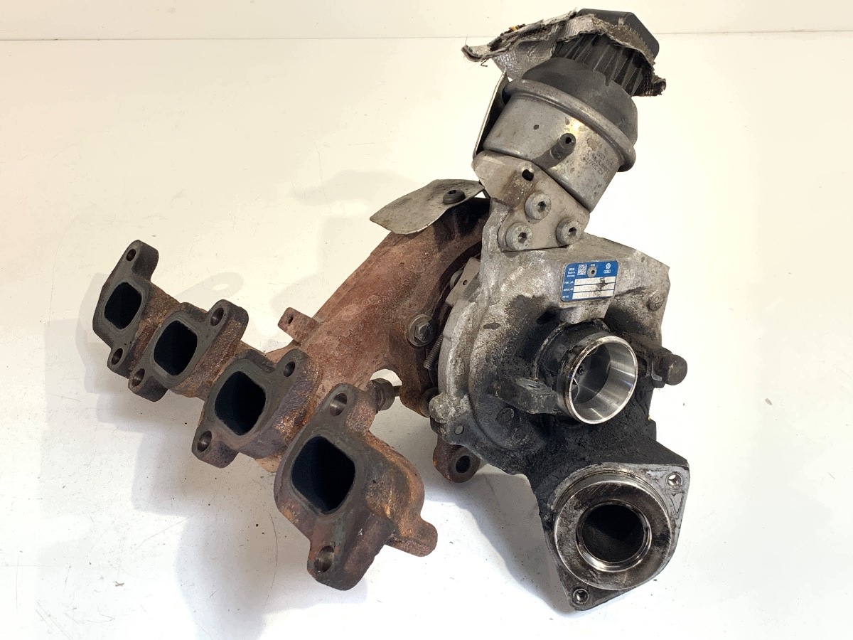 Käytetty OEM 03L253056T turboahdin 2.0 TDI CFF