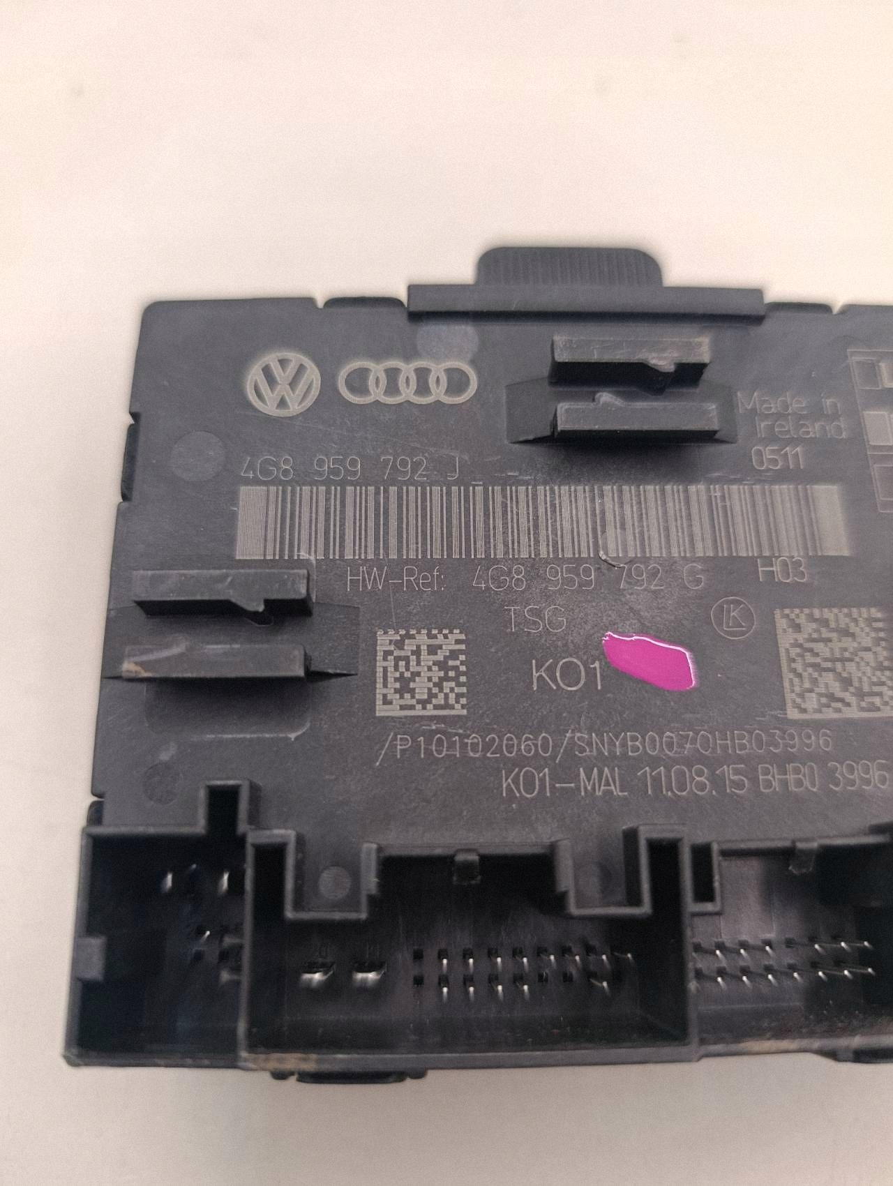 Module Confort Audi A6 OEM 4G8959792J Occasion image 4