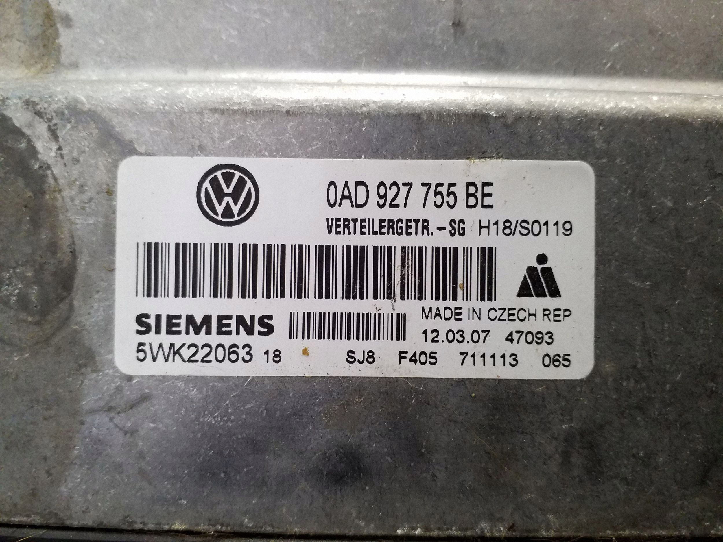 Reduktori Ohjain OEM 0AD927755BE - VW Touareg I