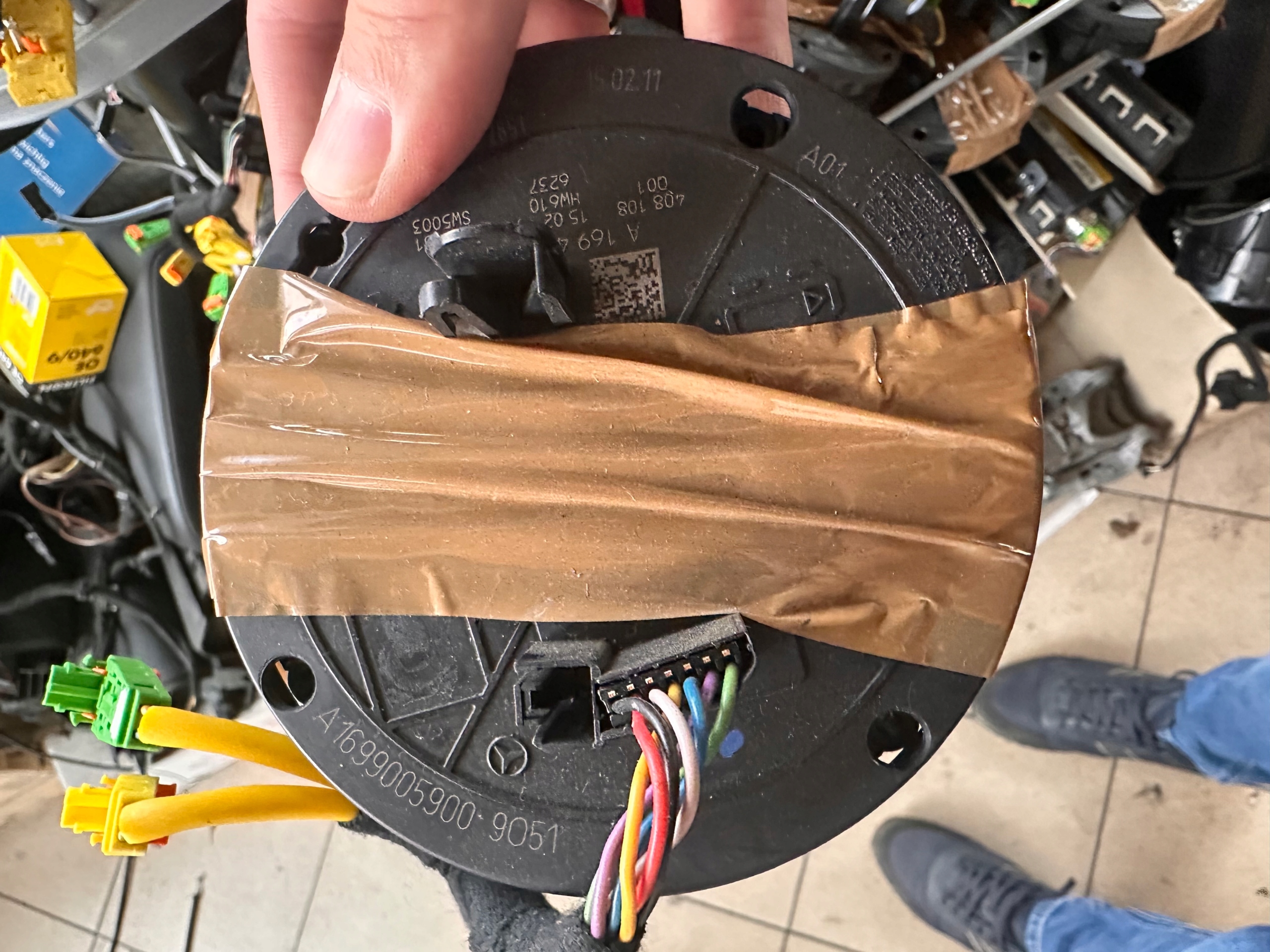 Rattfjäder OEM A1694640818 Begagnad image 5