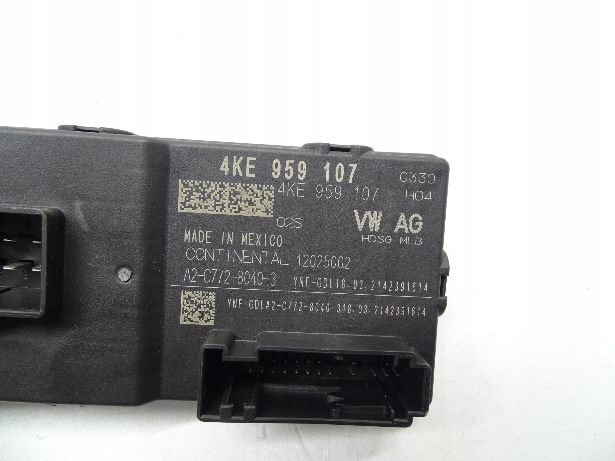 Audi Q5 SQ5 2021 bakluckkontrollmodul OEM 4KE959107 image 3