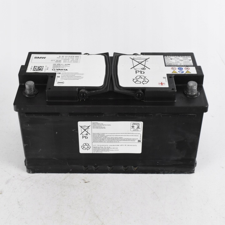 VARTA AGM -akku 92AH 850A 9878492 BMW MINI