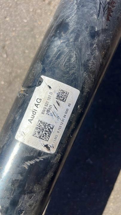 Audi OE 8W0521101D Used Propeller Shaft image 5