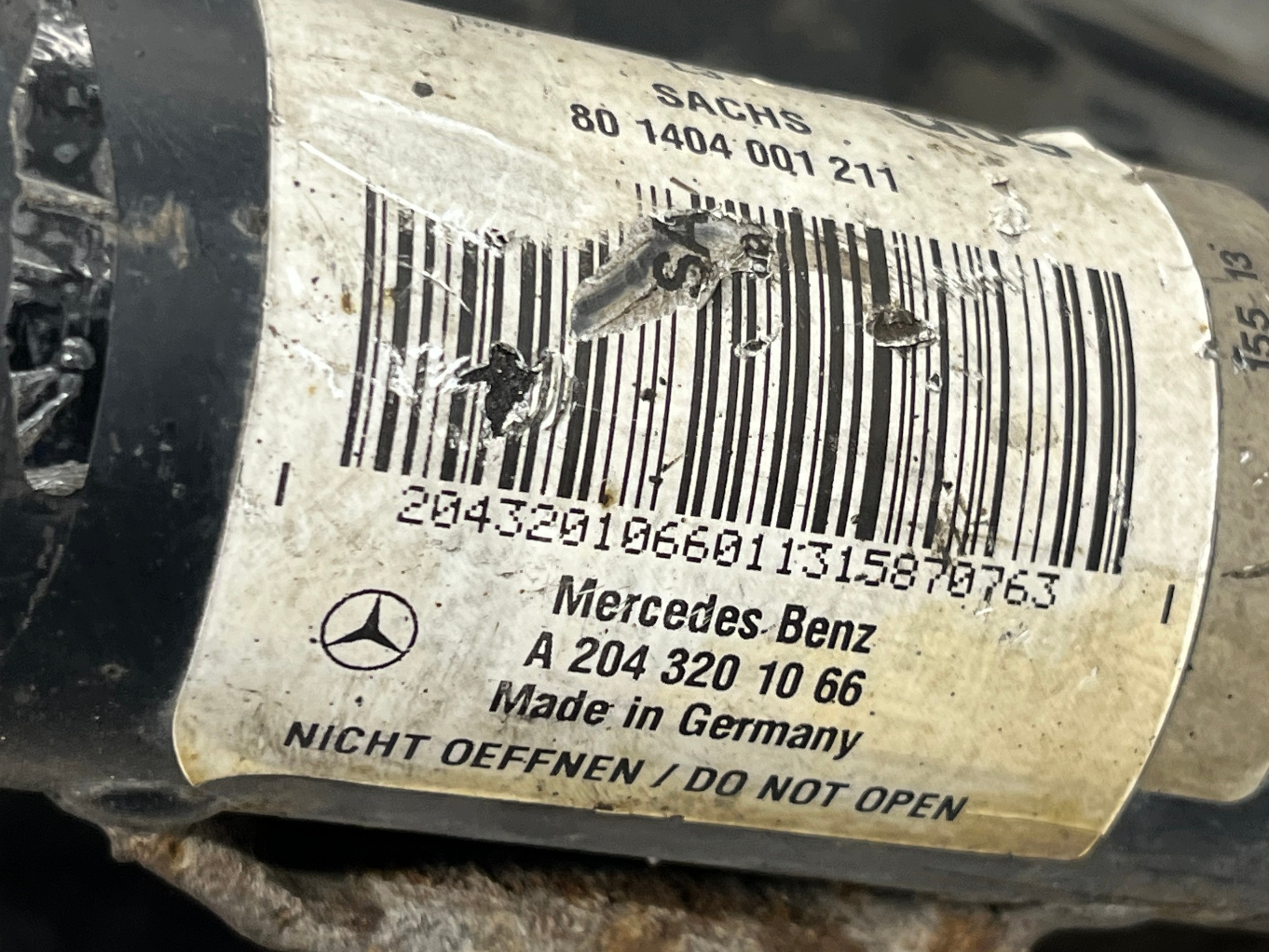 Framfjädring OEM A2043201066 Mercedes C-klass image 3