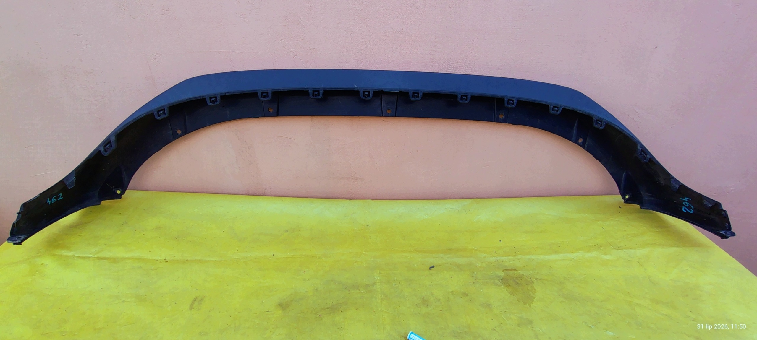 Spoiler do para-choques dianteiro MINI Cooper F55/F56 OEM 7301622 image 4