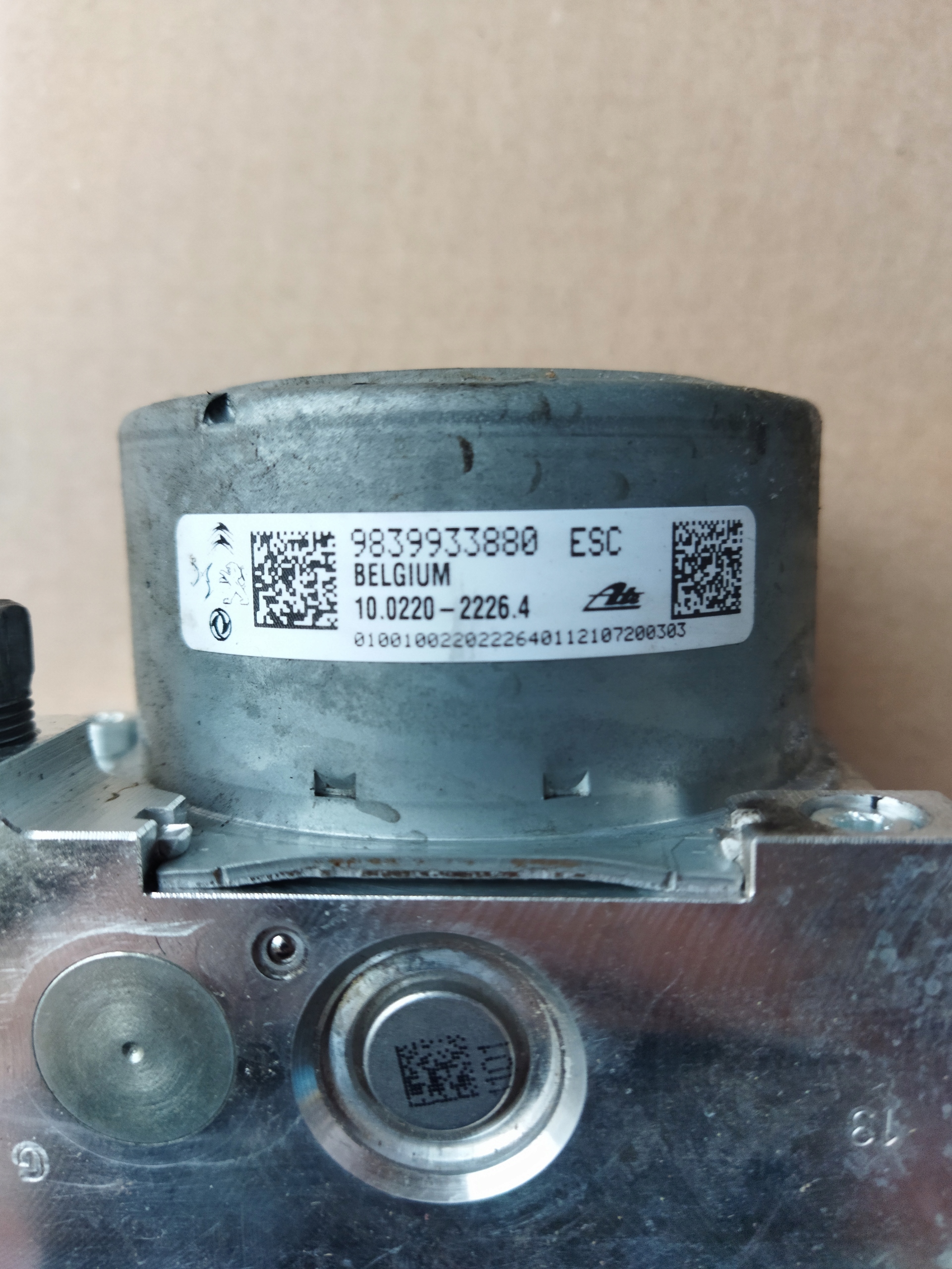 ABS-pump OEM 9839933880 för Peugeot 2008 II 2019-2023