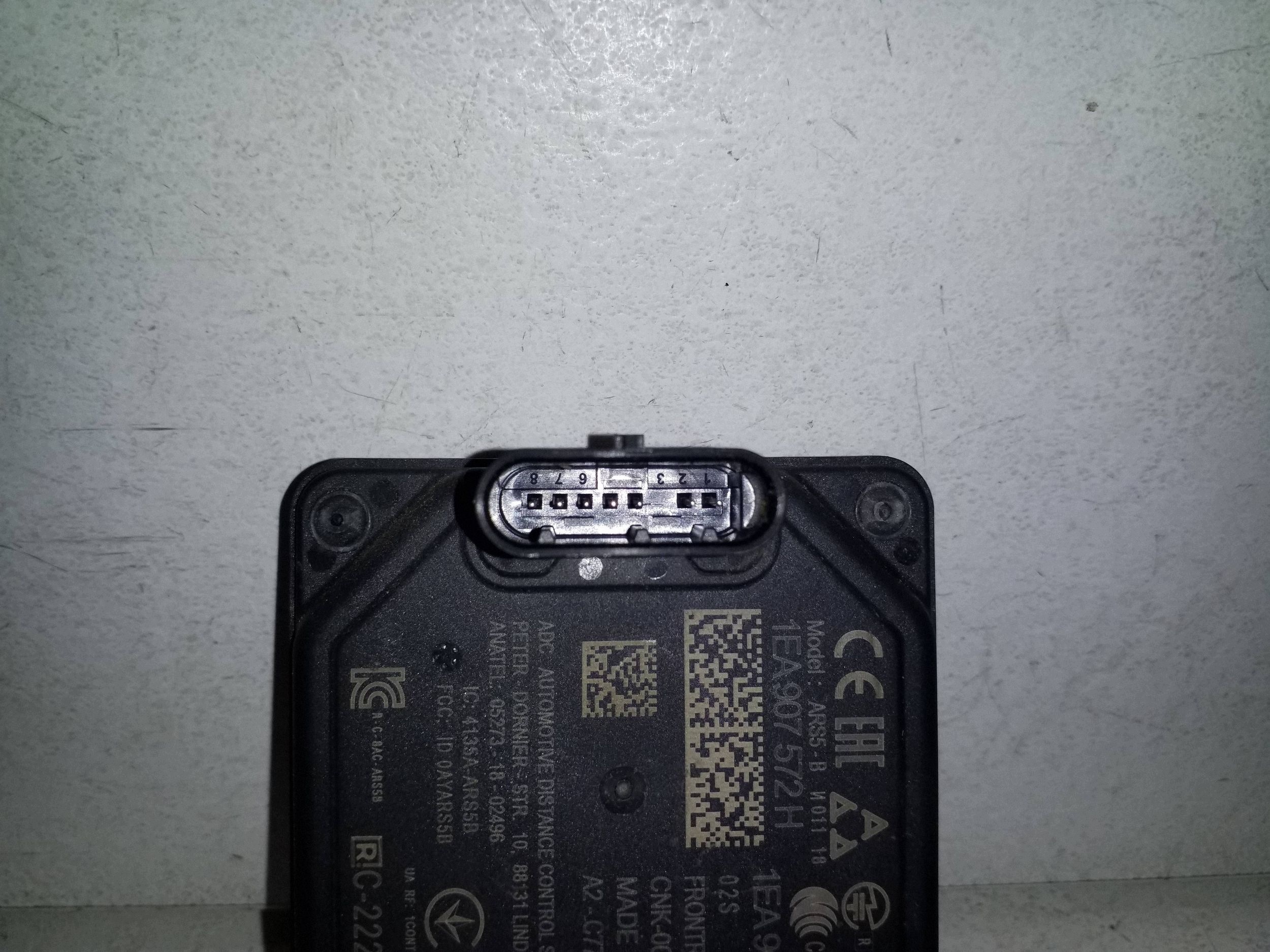 Módulo Sensor Radar VW OEM 1EA907572H Usado image 3