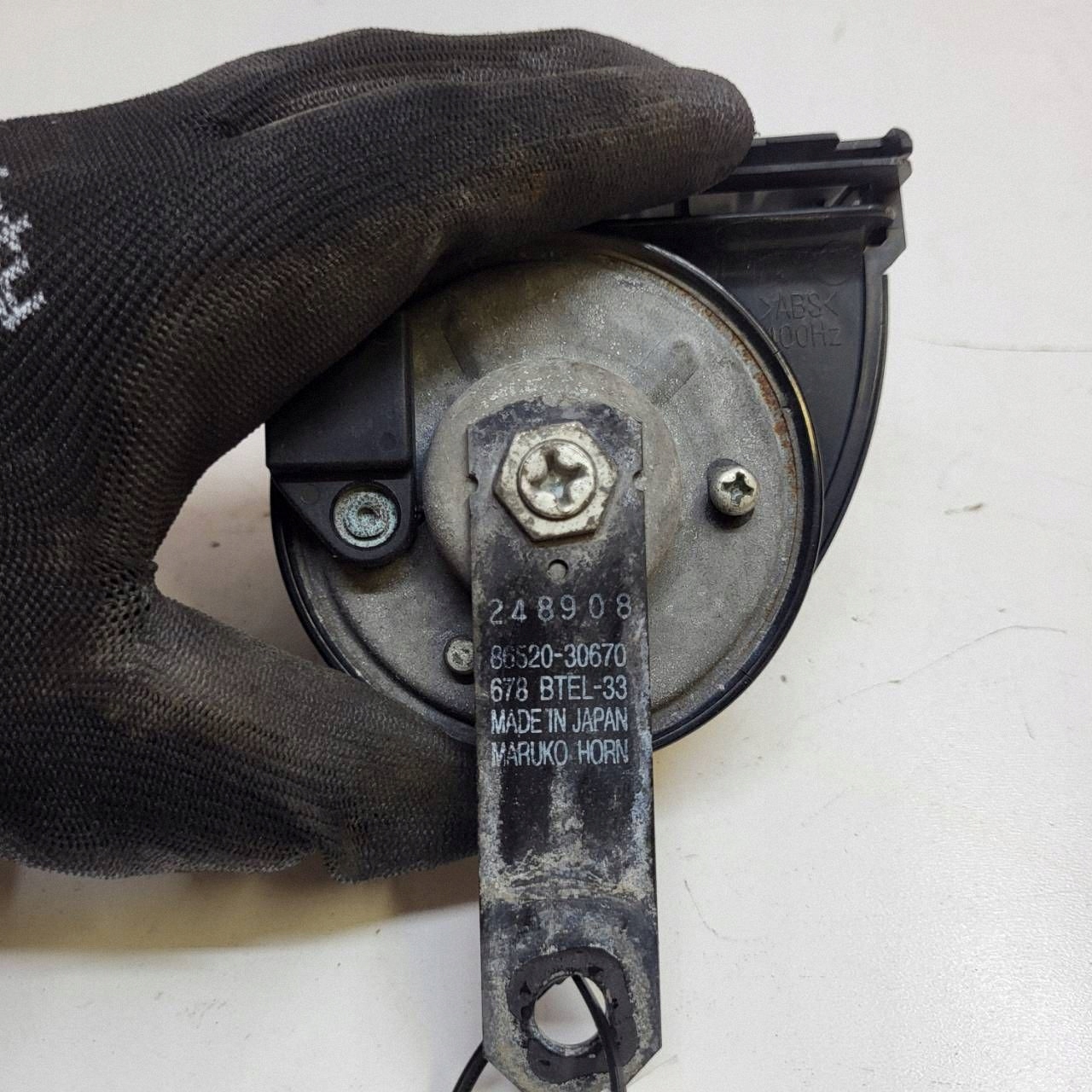 Buzina Lexus OEM 8652030670 - Usada, Sinal Sonoro image 7