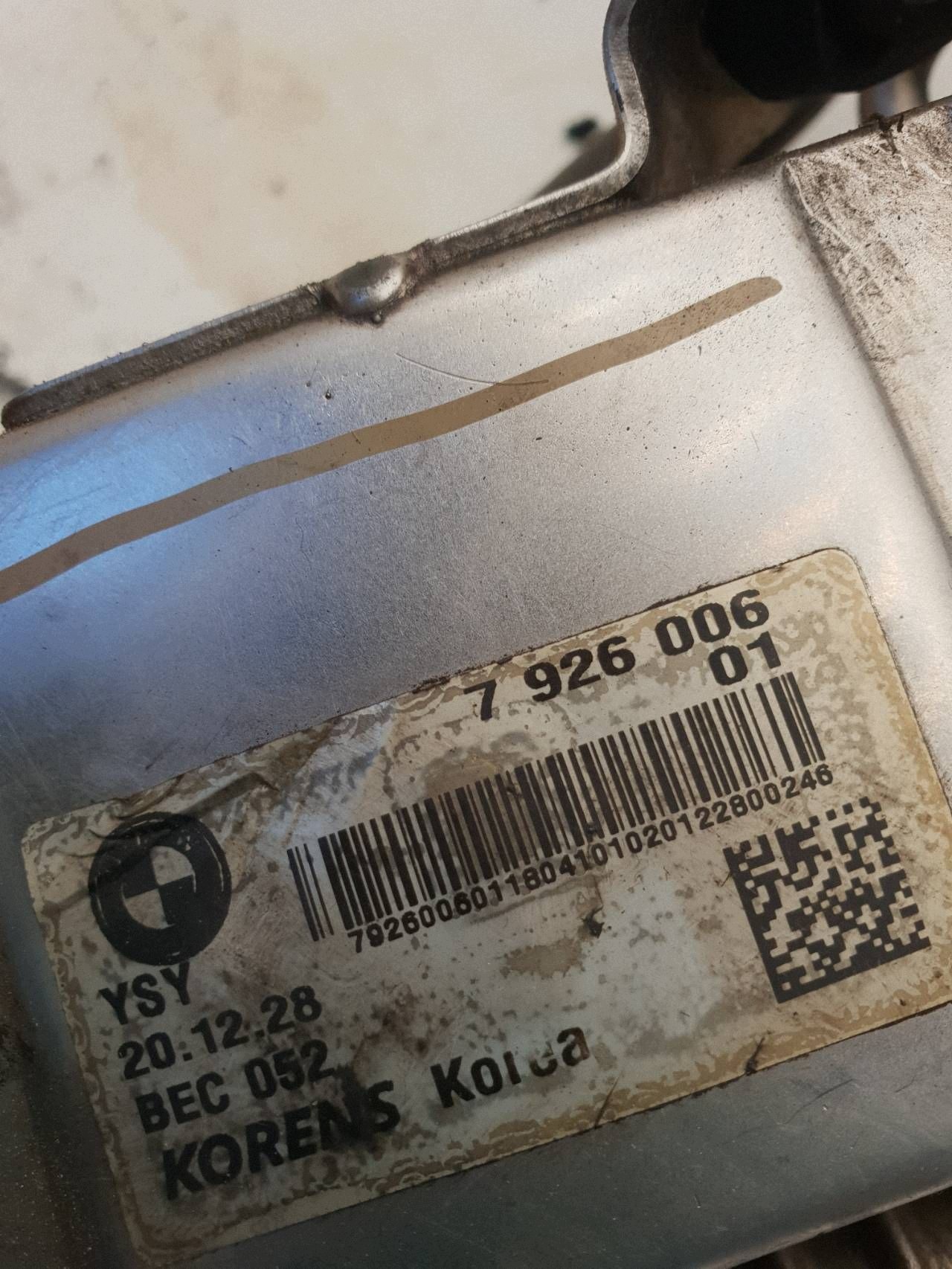 Arrefecedor EGR Toyota OEM 7926006 - Estado Usado image 5