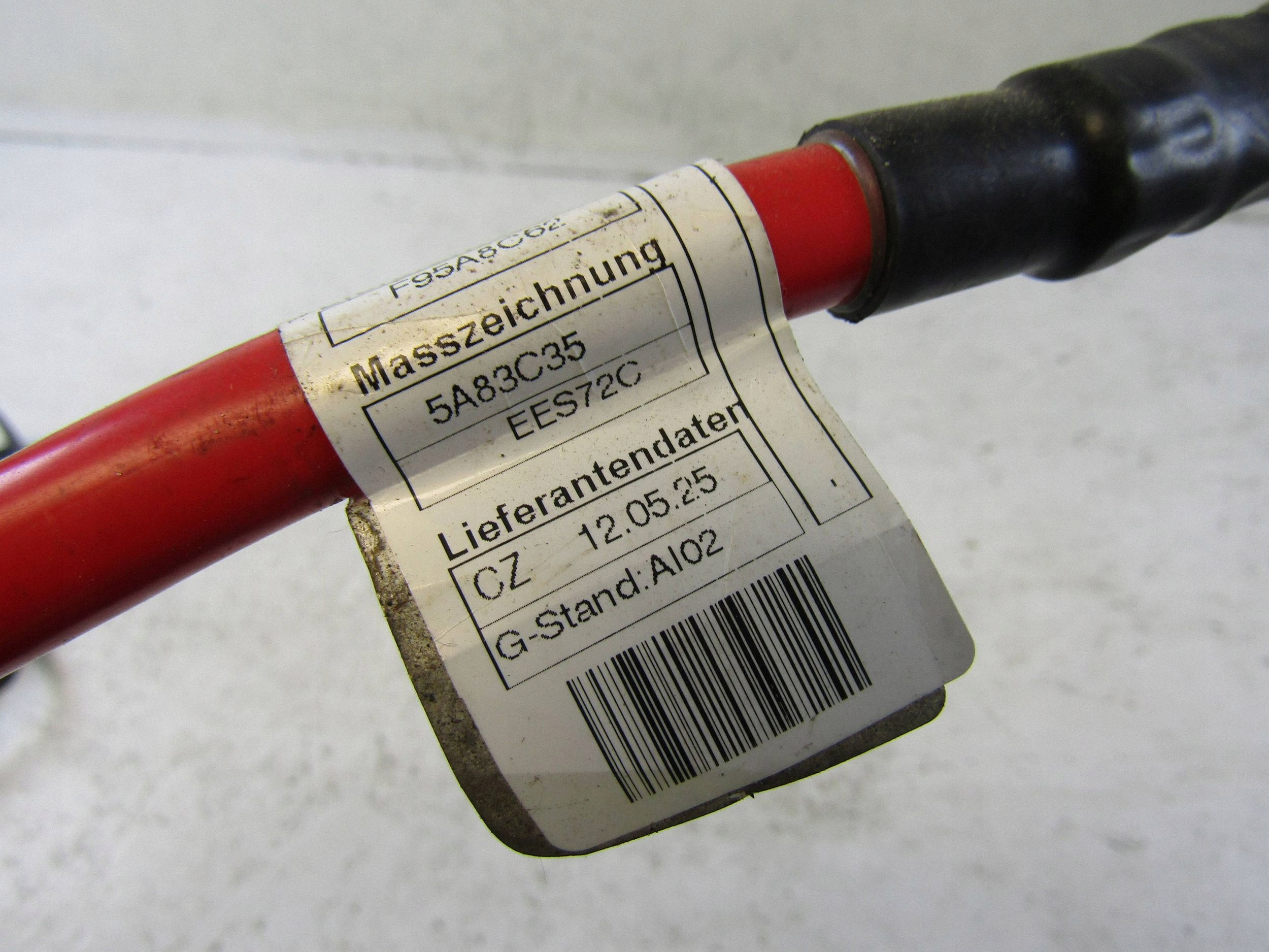 Grampo positivo Mini Countryman OEM 5A83C3602 image 5