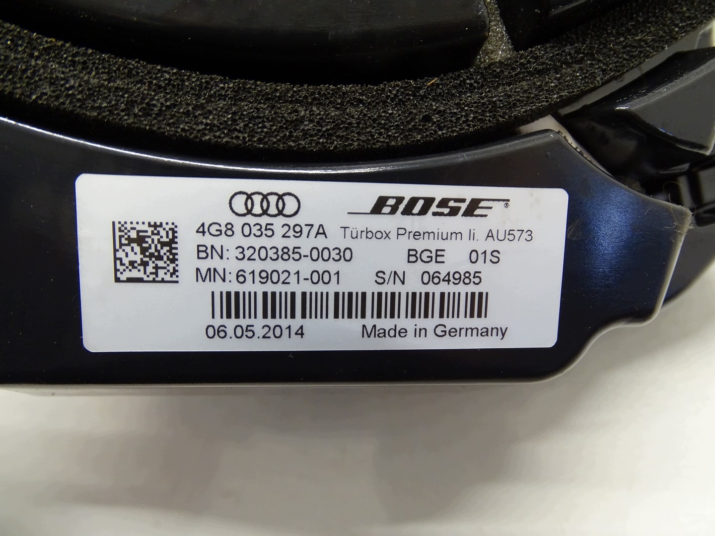 Luidspreker voorportier links OEM 4G8035297A Audi A7 image 4