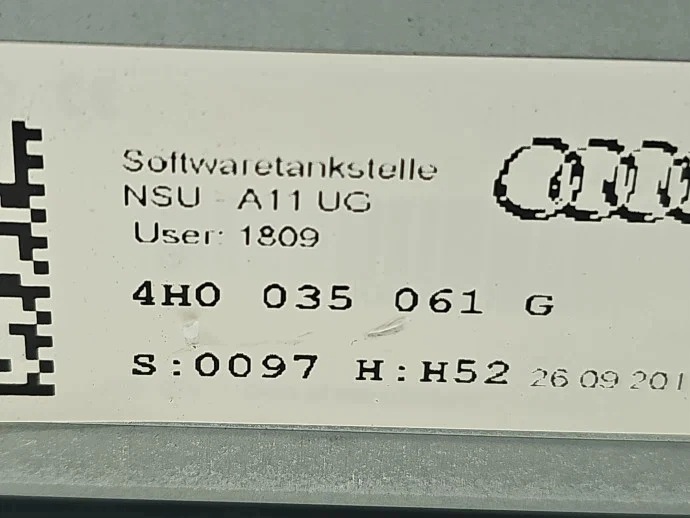 Module Tuner Radio Audi A8 D4 OEM 4H0035061G image 7
