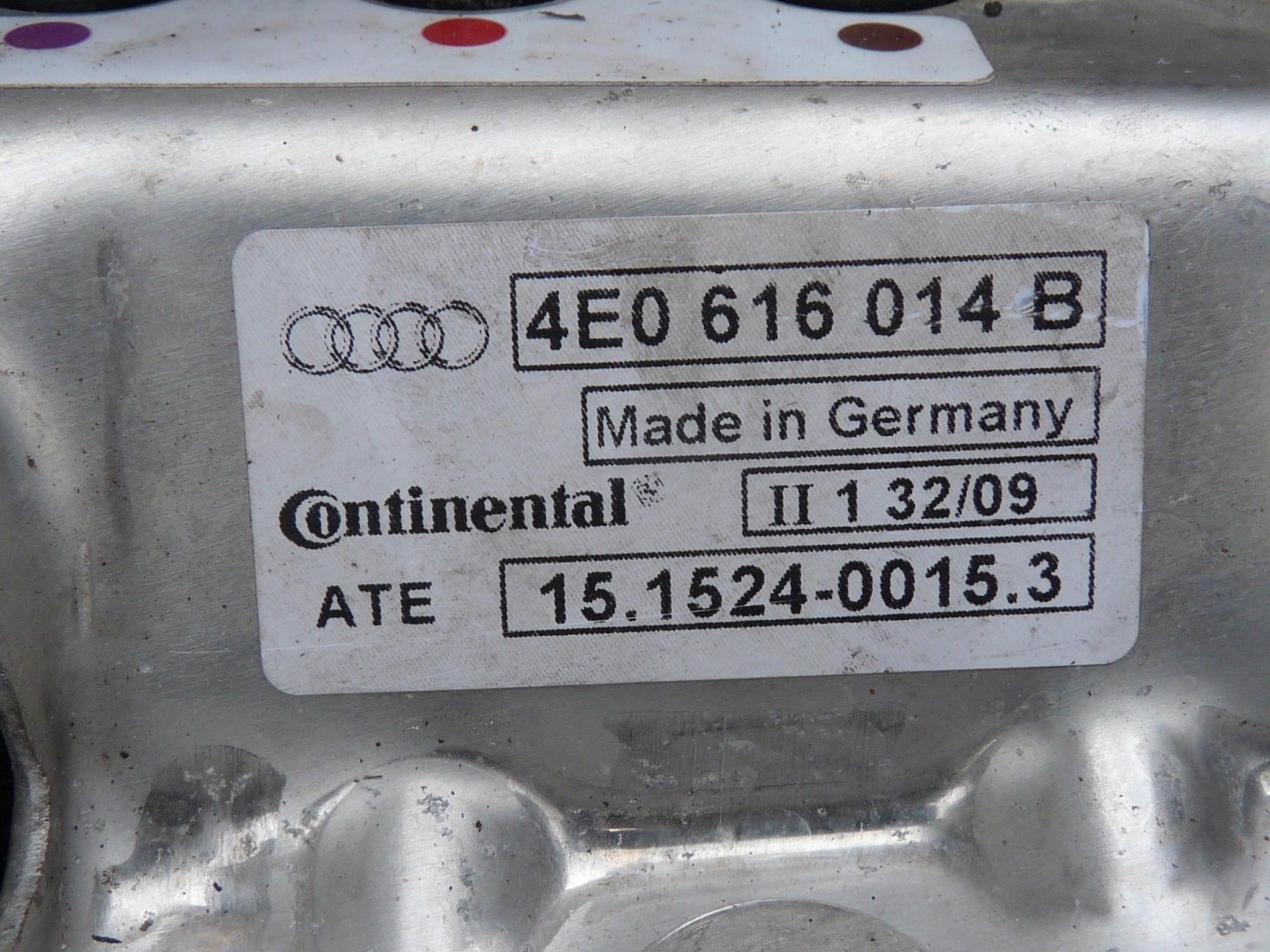 Soupape de suspension Audi OE 4E0616014B - Occasion image 3