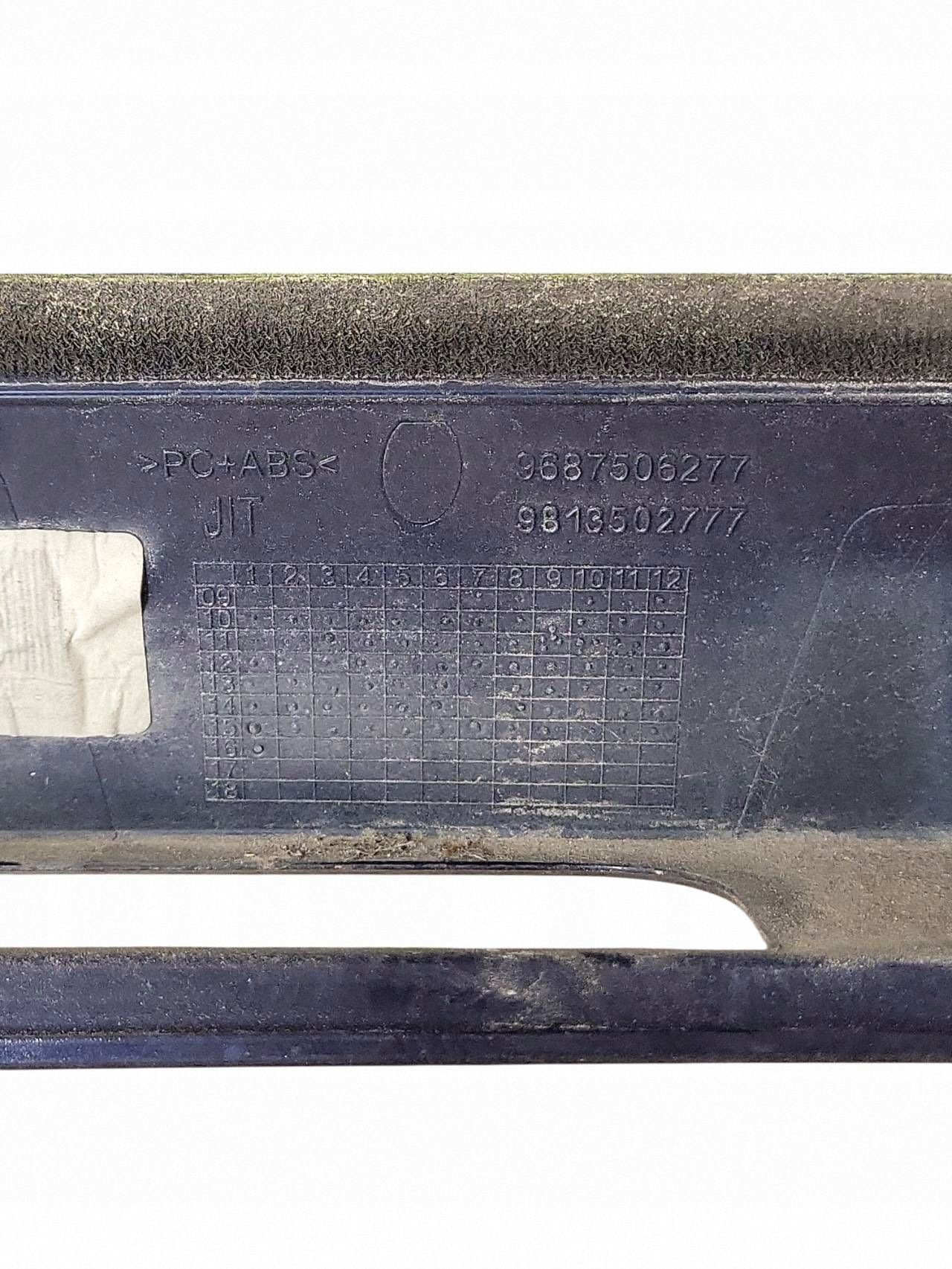 Citroen DS4 Bandeau Éclairage Plaque Arrière OEM 9687506277 image 6