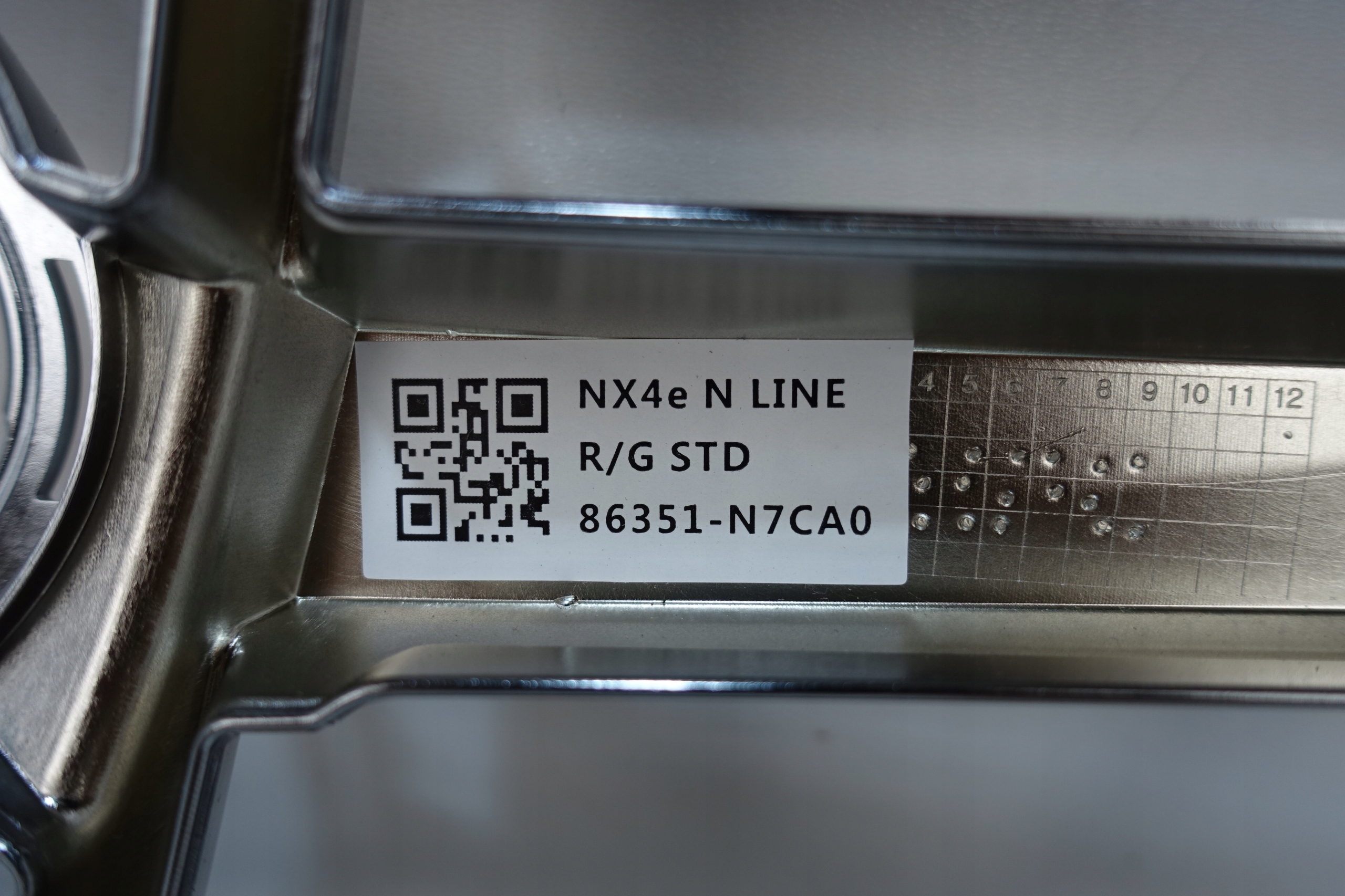 Grille Hyundai OEM 86351-N7CA0 pour Tucson 2020-2024 image 6