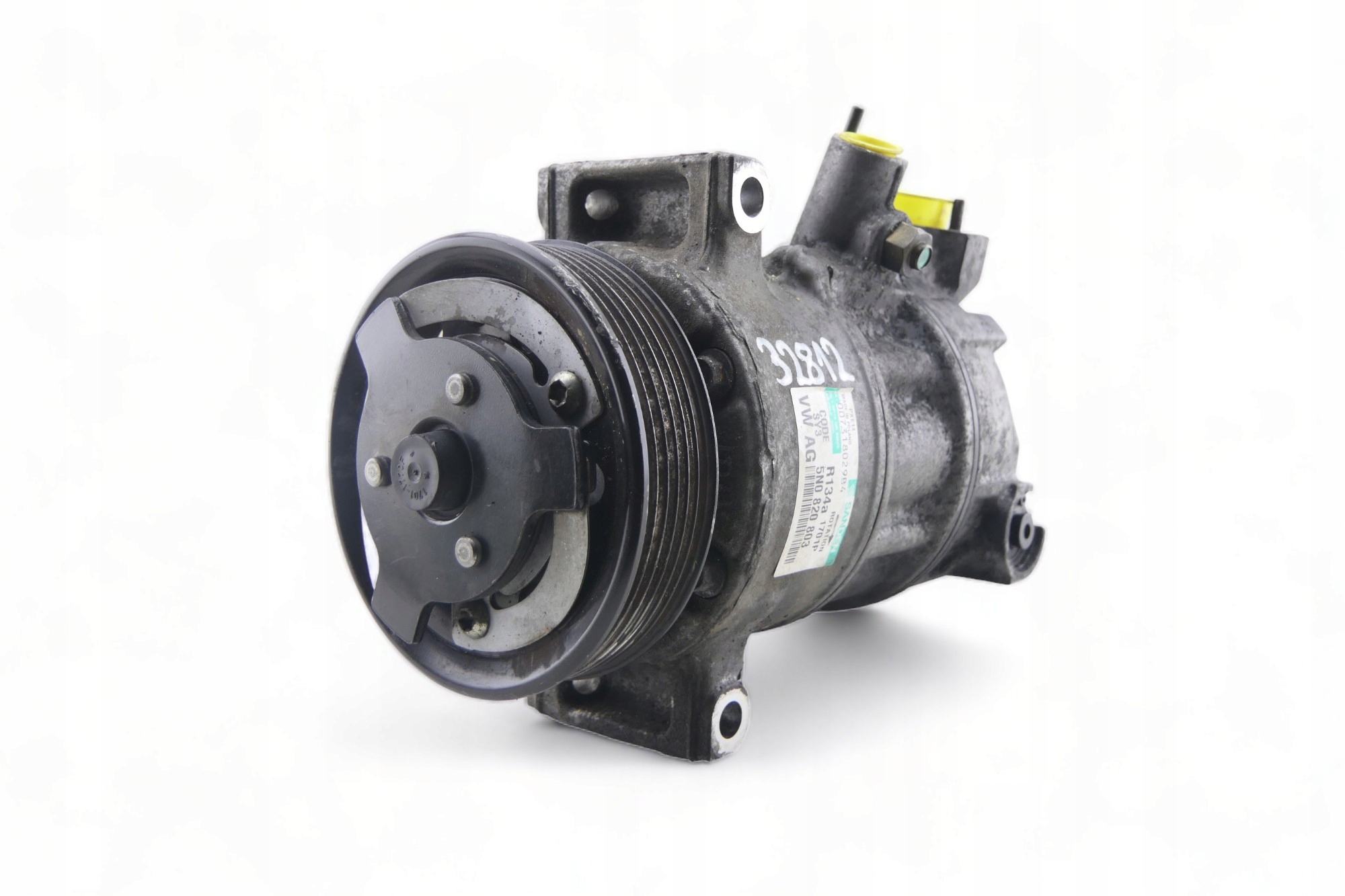 Used Sanden AC Compressor OEM 5N0820803 image 8