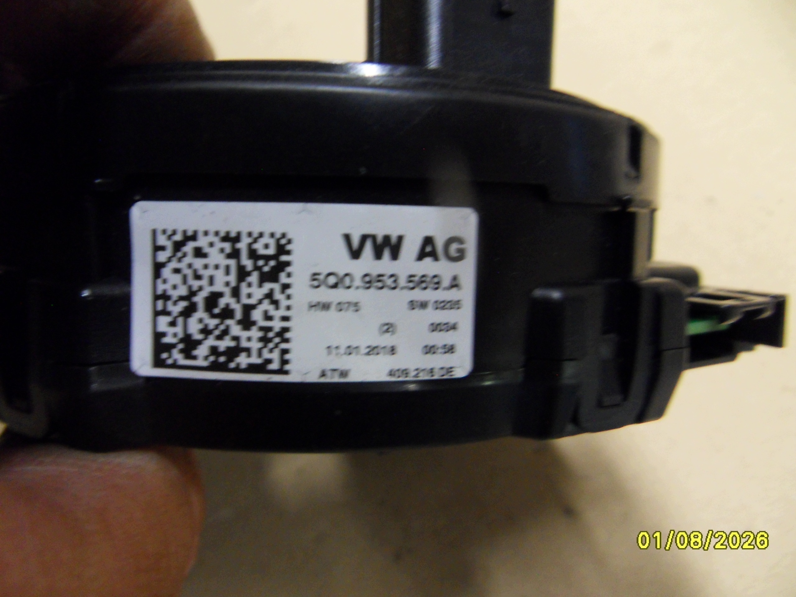 OEM 5Q0953569A Airbag-kelan Jousi Skoda Octavia III
