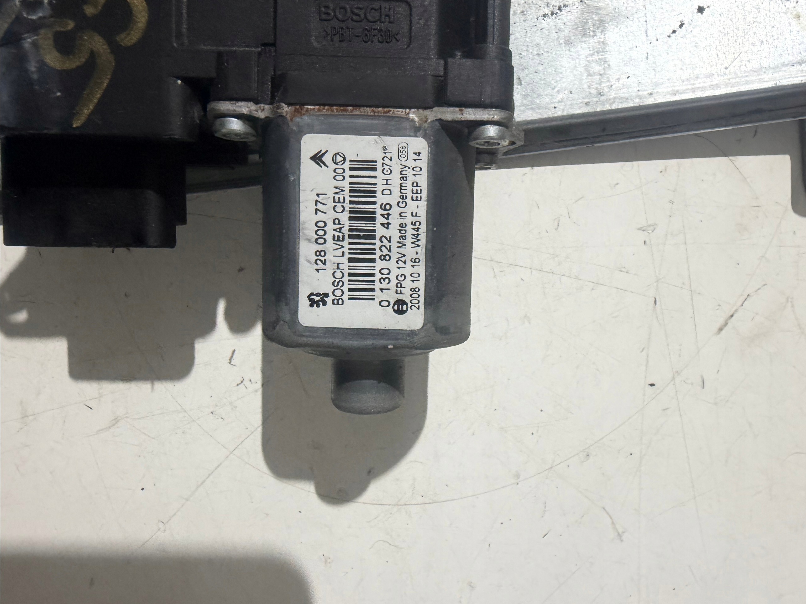 Citroen C5 III X7 rechter hinterer Fensterheber OEM 128000771 image 4