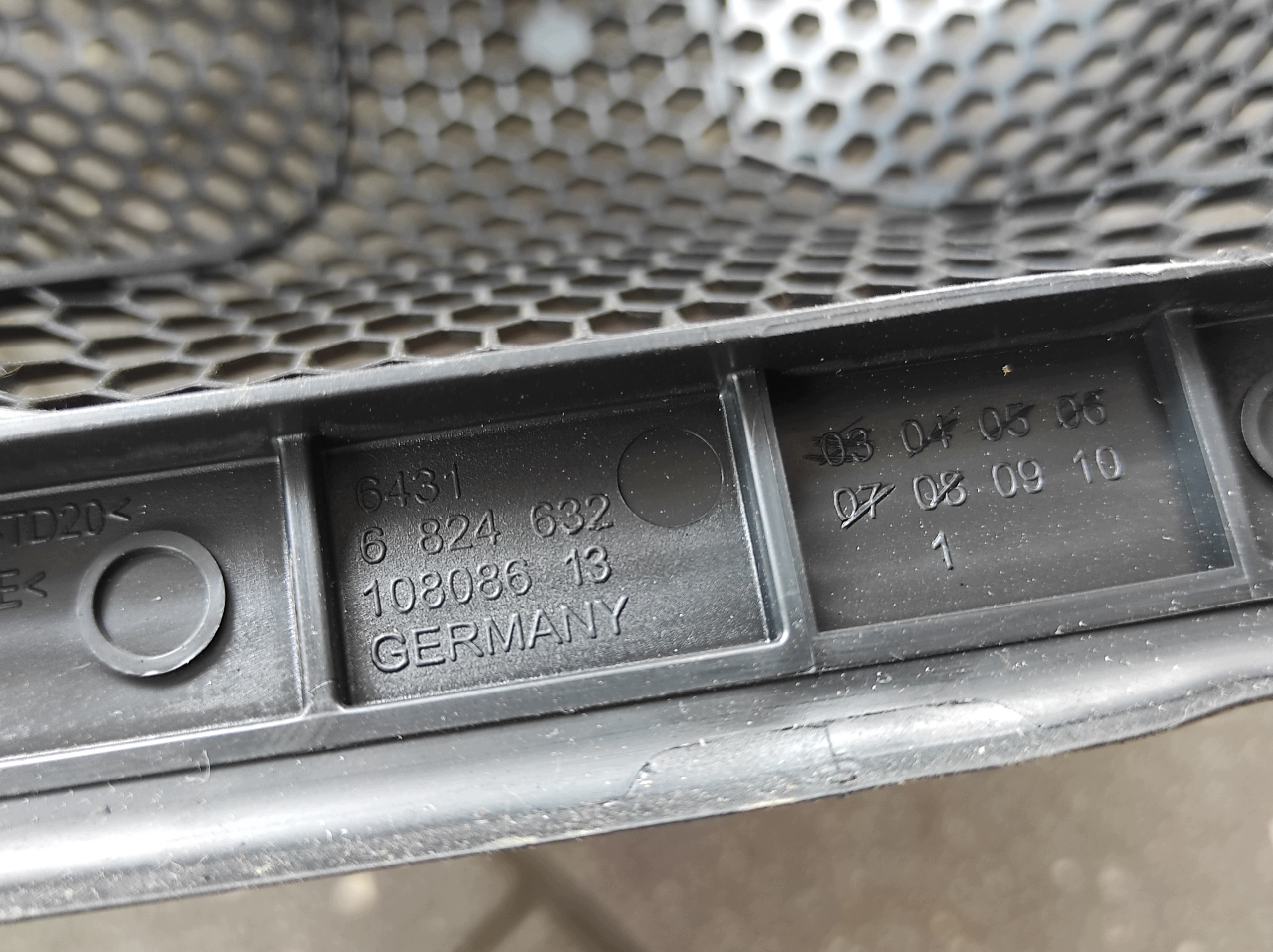 BMW OE 6824632 Raideohjain Vesierotin image 4