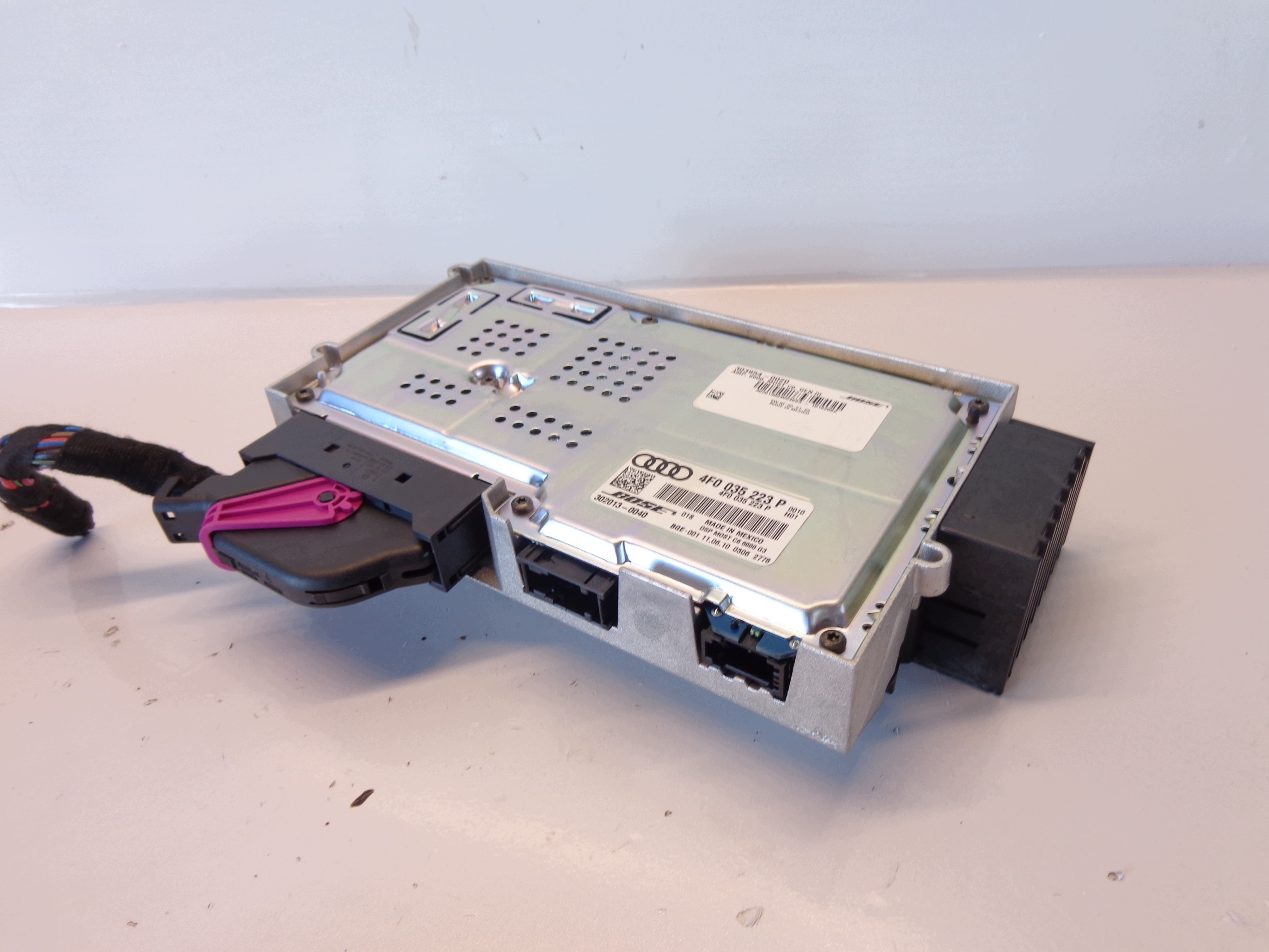 Bose Audio-förstärkare OEM 4F0035223P för Audi A6 C6 image 4