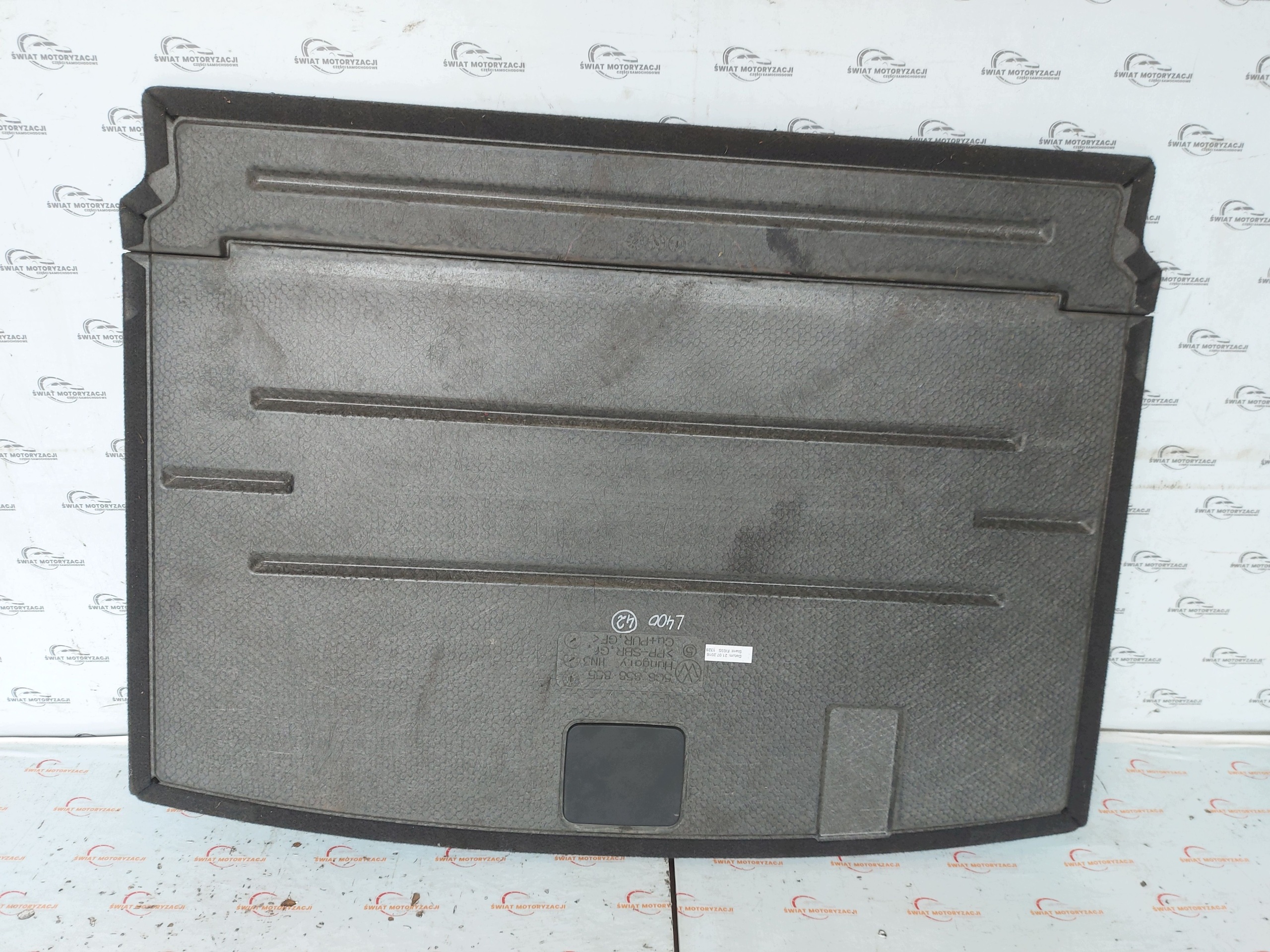 VW Golf VII 7 5D kofferbakmat OEM 5G6858855 image 3