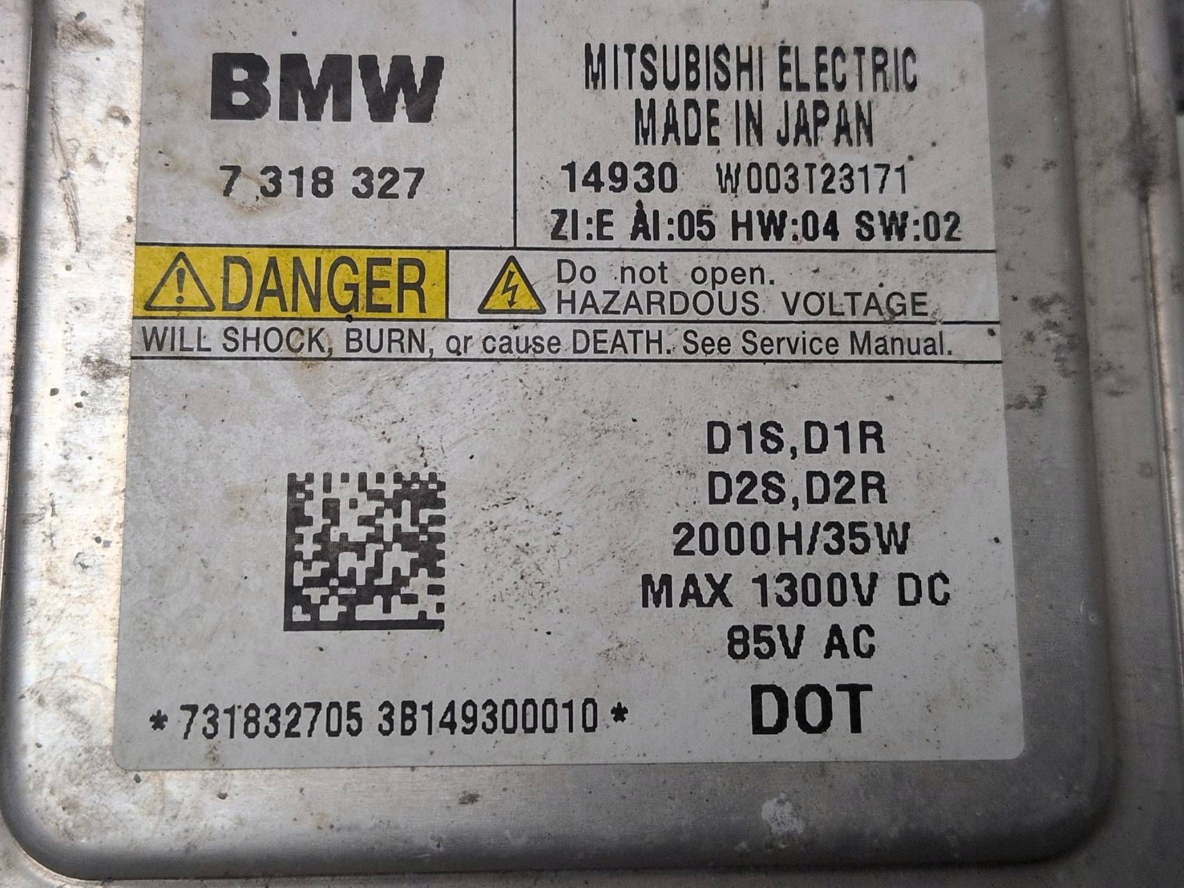 Xenon-förkoppling OEM 7318327 Vänster för BMW F10 image 5