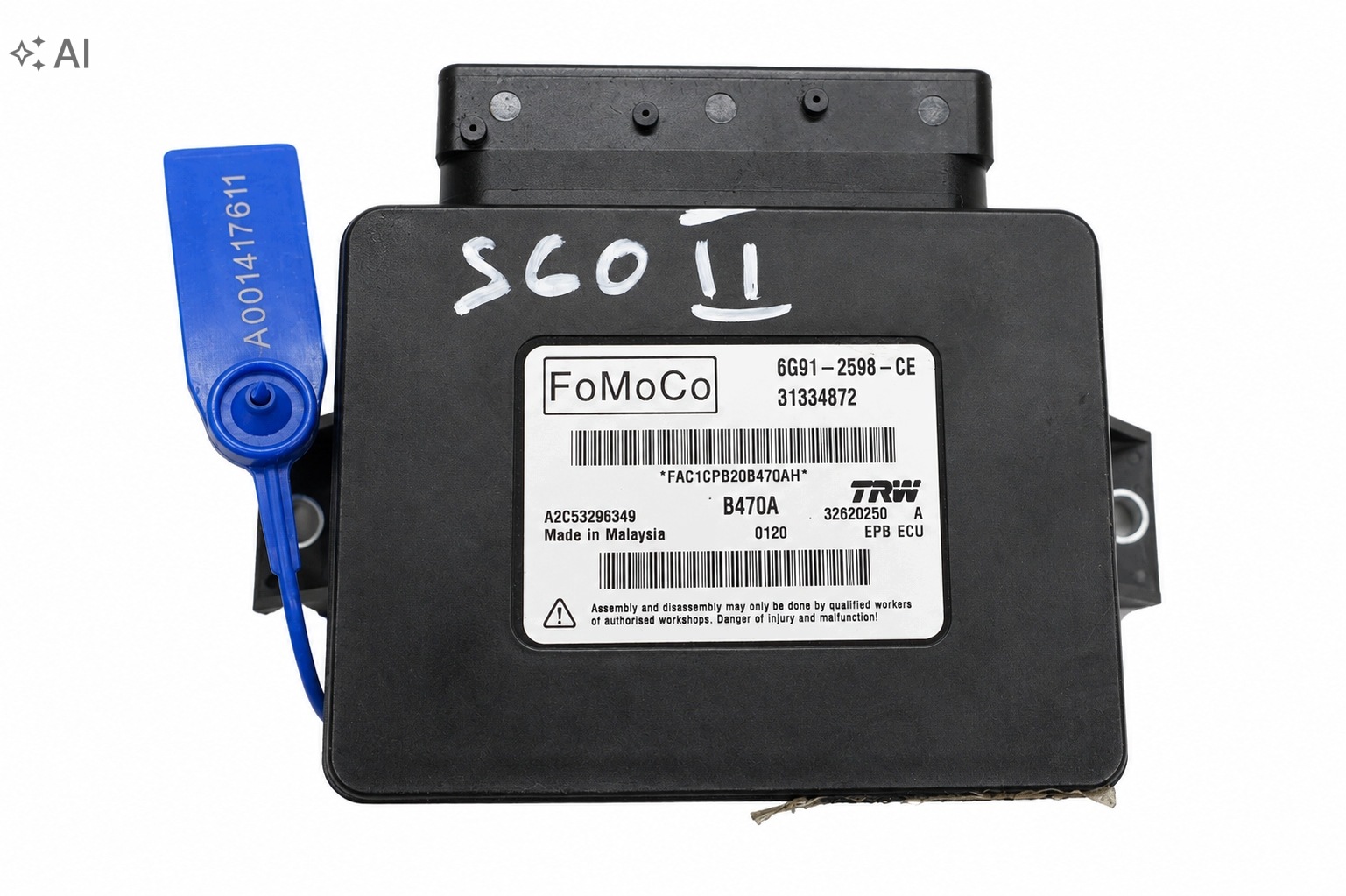 Handremmodule OEM 6G91-2598-CE voor Volvo S60 II image 2