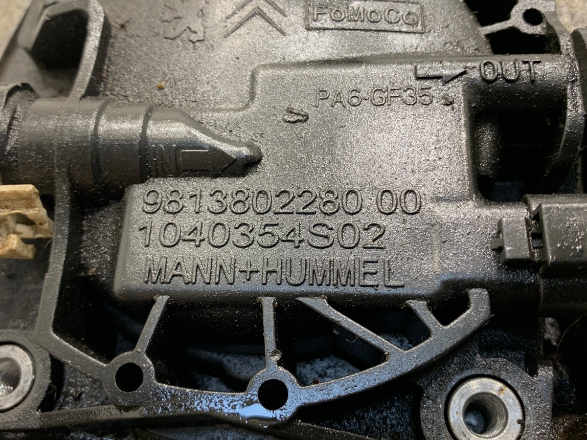 Bränslefilterhus OEM 9813802280 för Citroen DS4 2.0 HDI image 5