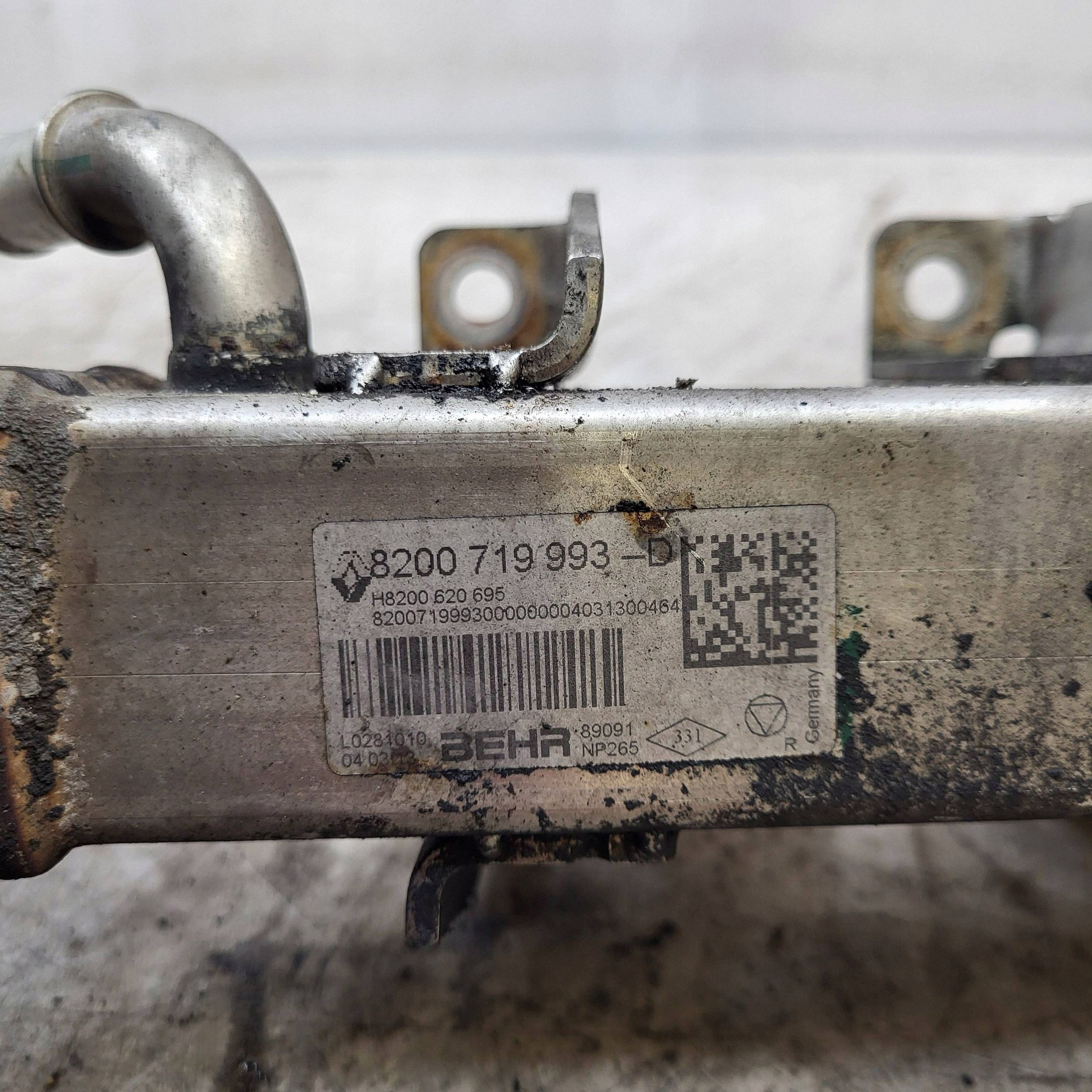 Arrefecedor EGR Renault OEM H8200620695 - Usado image 7