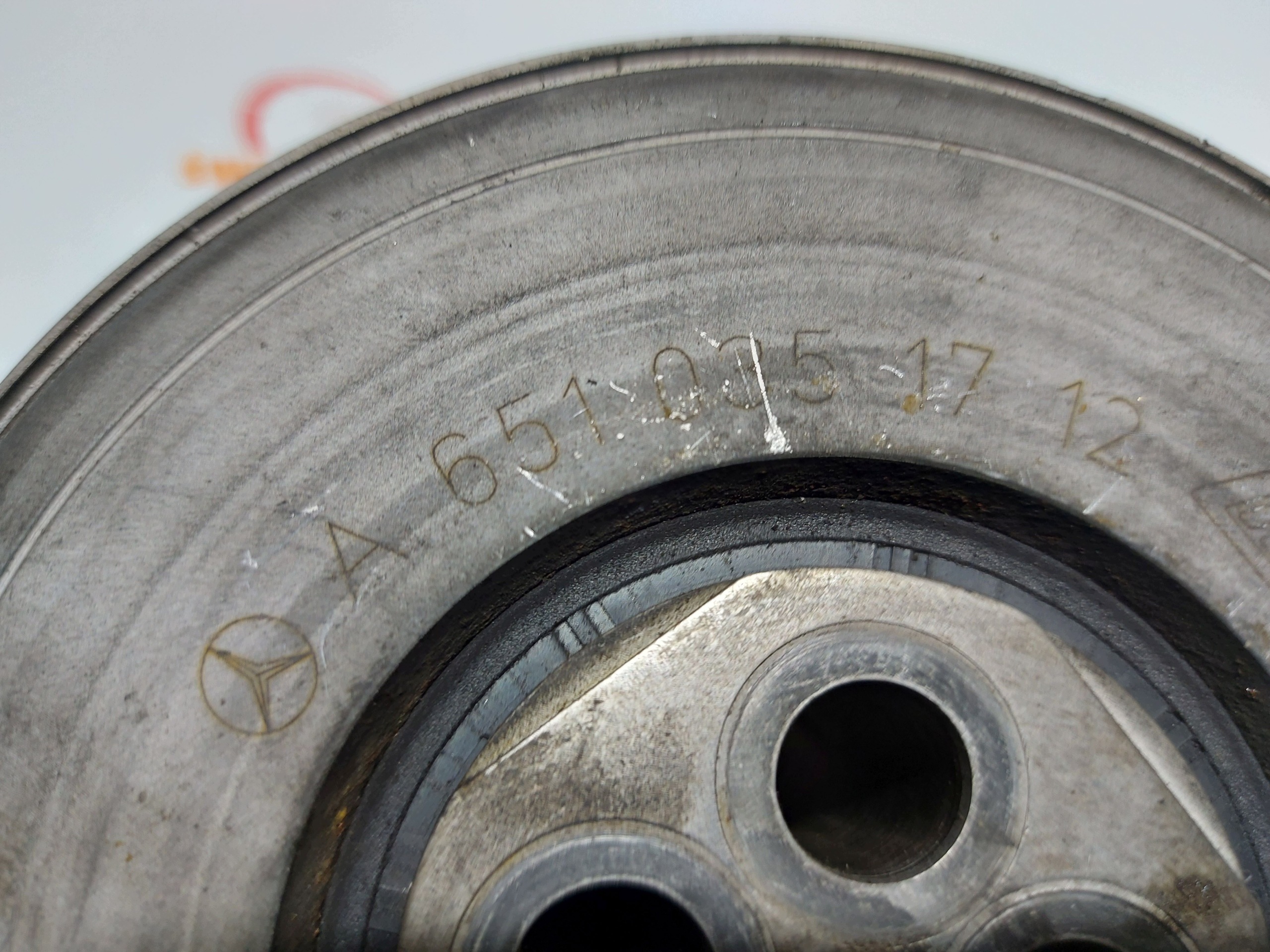 Polia virabrequim Mercedes-Benz OEM A6510351712 image 4