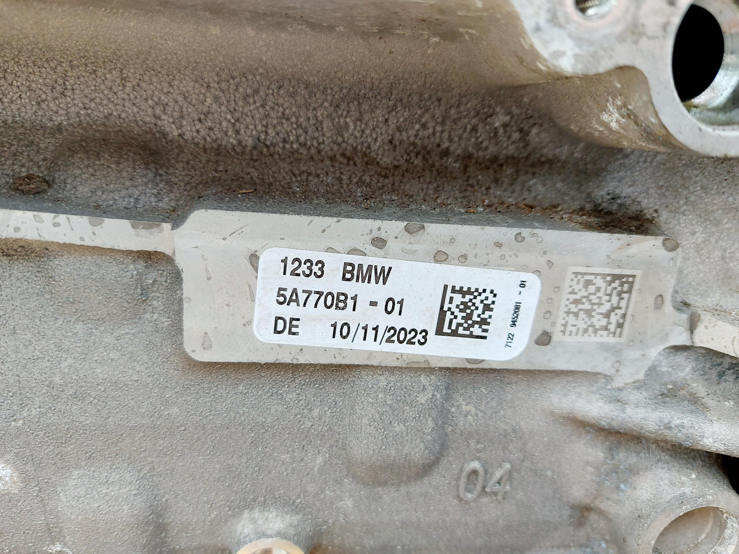 Motor Elétrico BMW Traseiro OEM 5A770B1 - Usado image 9